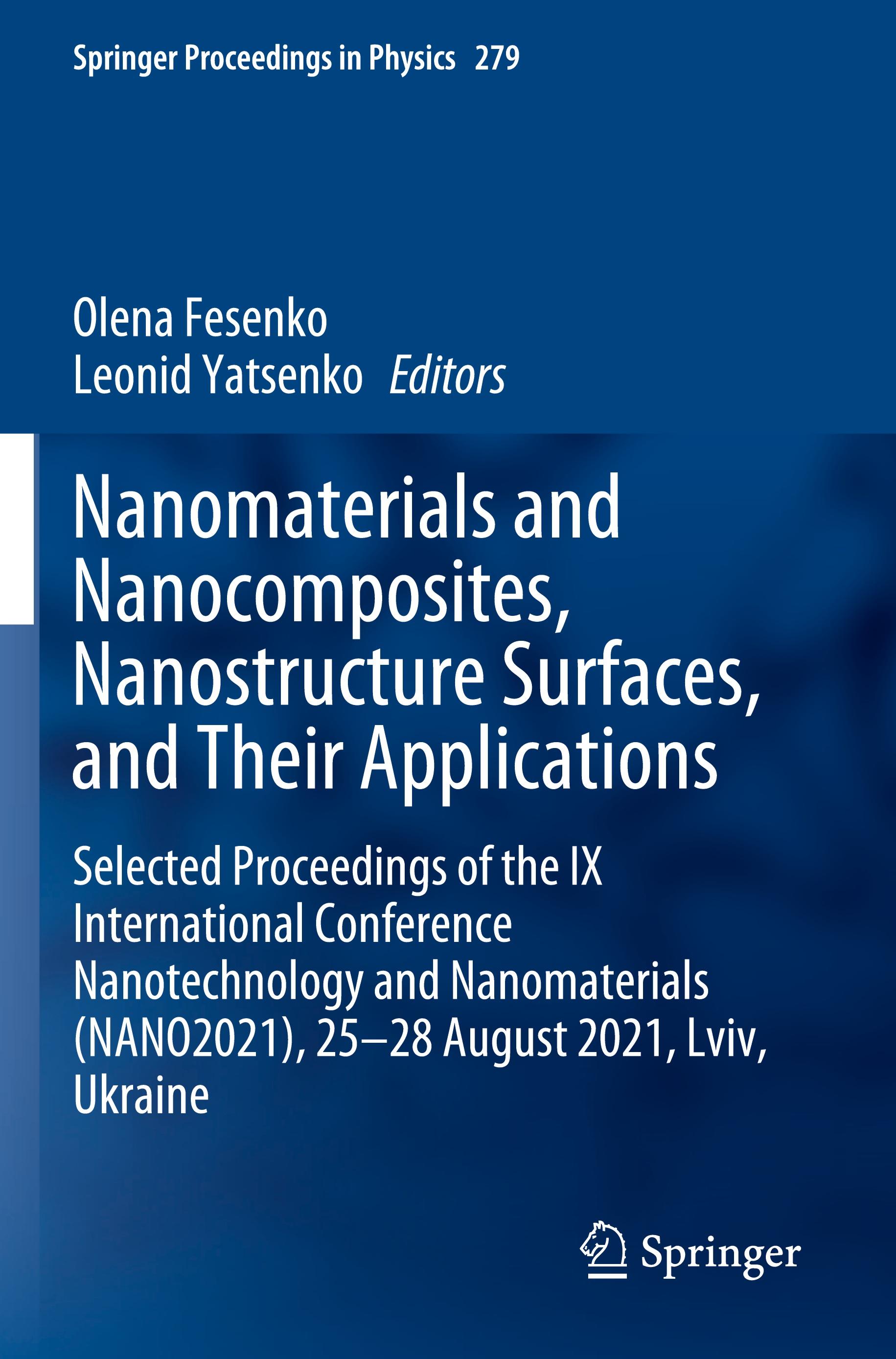 Nanomaterials and Nanocomposites, Nanostructure Surfaces, and Their Applications