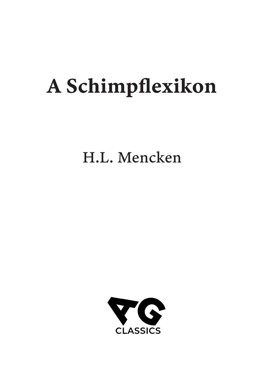 A Schimpflexikon