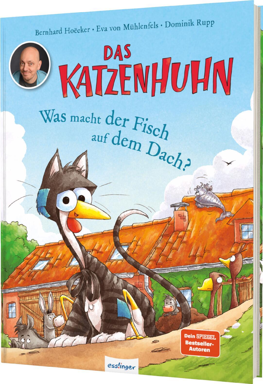 Das Katzenhuhn: Was macht der Fisch auf dem Dach?