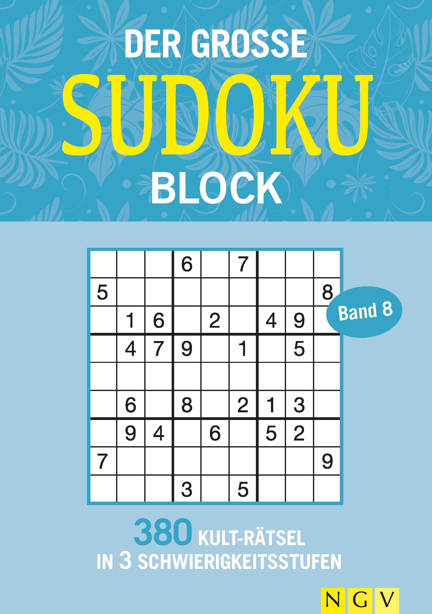 Der große Sudoku-Block Band 8