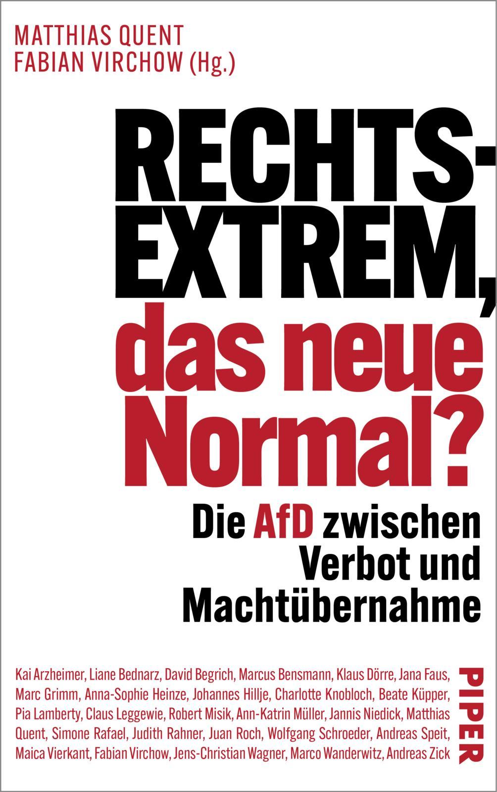 Rechtsextrem, das neue Normal?