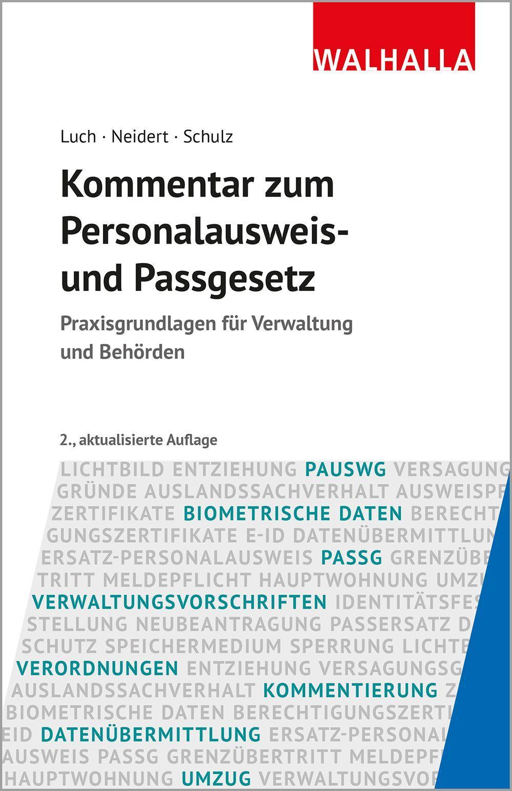 Kommentar zum Personalausweis- und Passgesetz