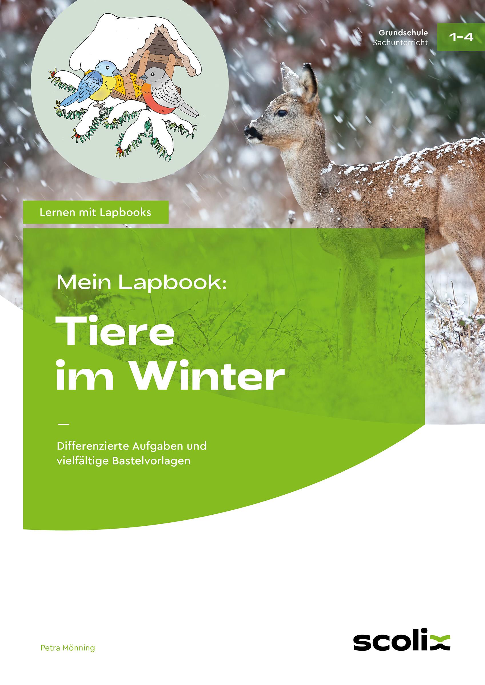 Mein Lapbook: Tiere im Winter