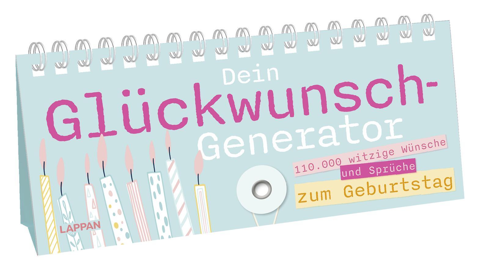 Dein Glückwunsch-Generator zum Geburtstag