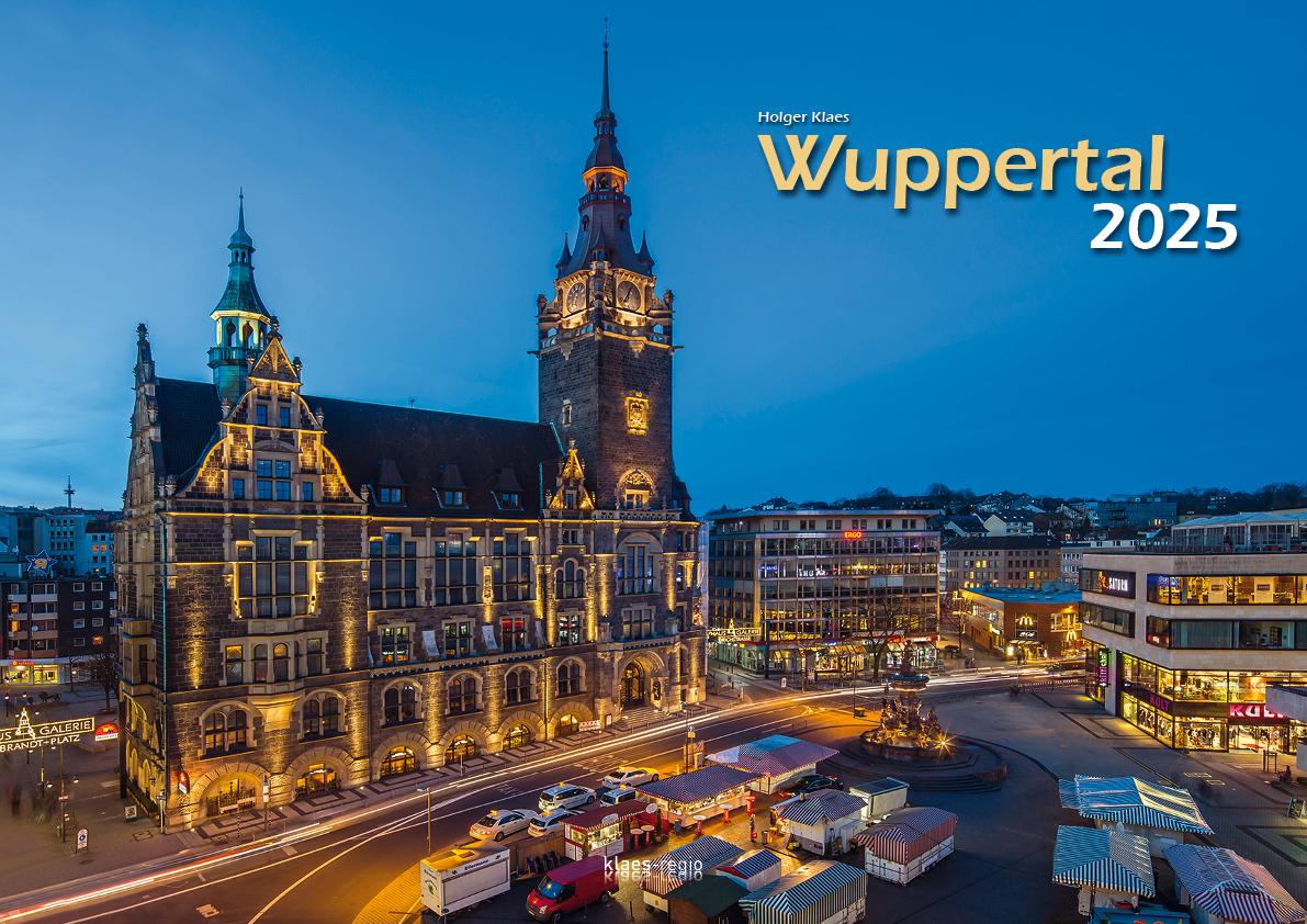 Wuppertal 2025 Bildkalender A3 Spiralbindung