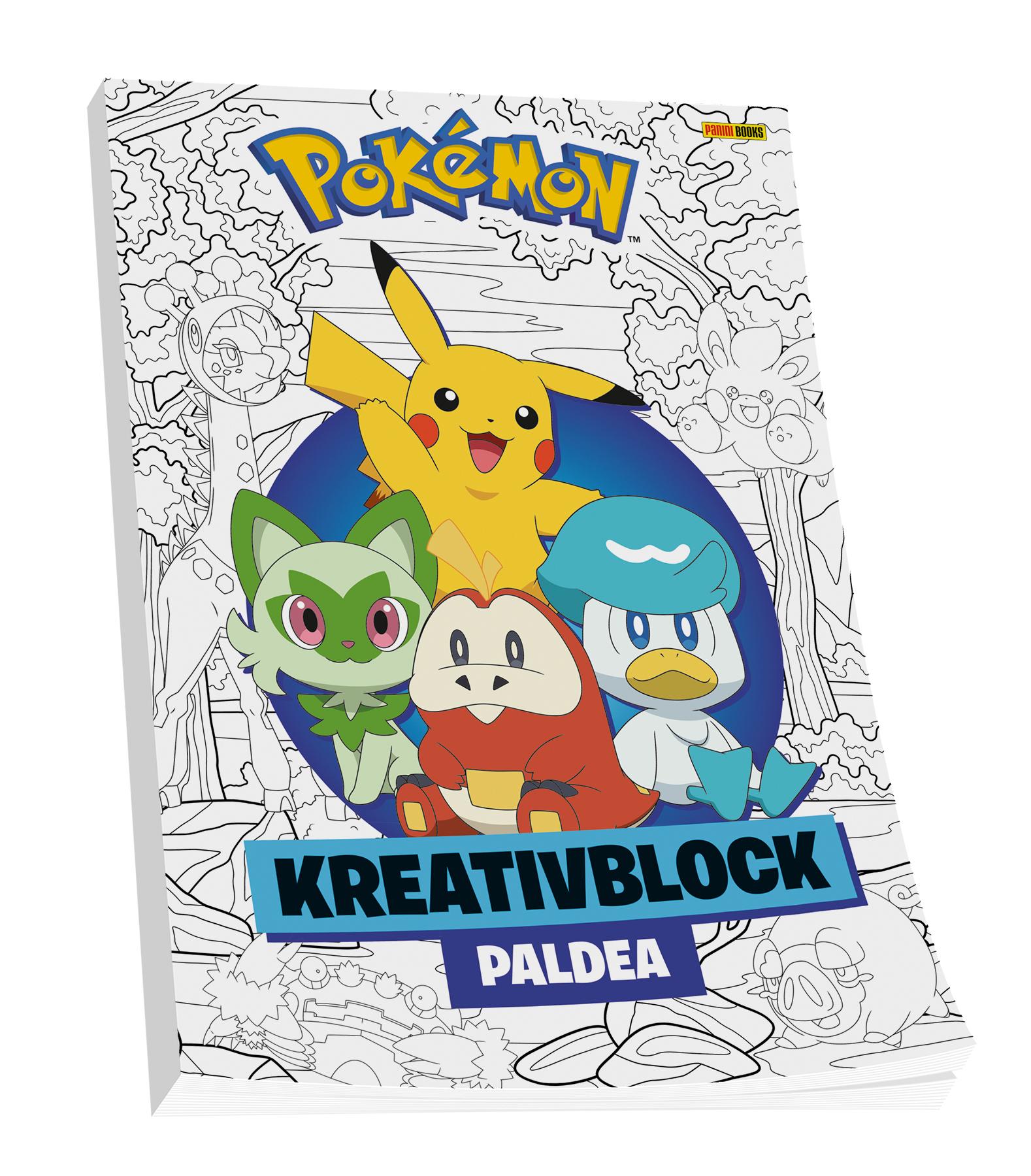 Pokémon: Kreativblock Paldea