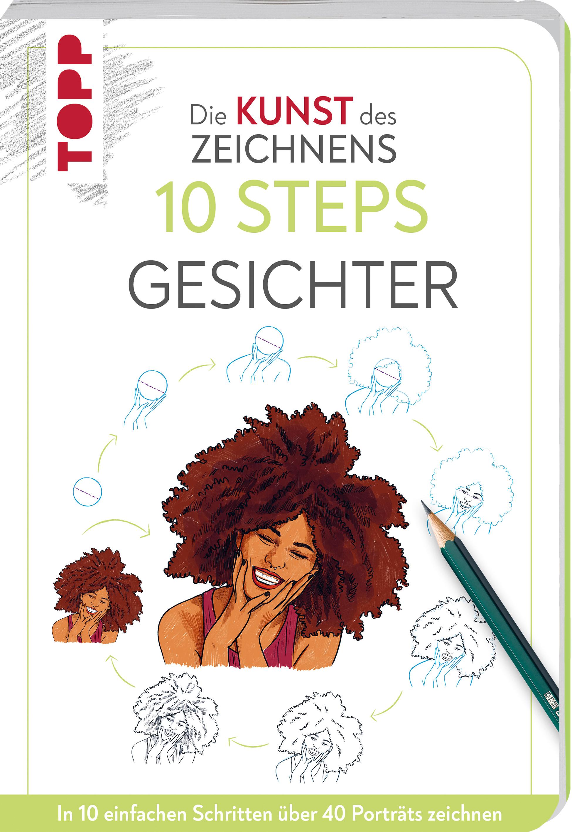 Die Kunst des Zeichnens 10 Steps - Gesichter