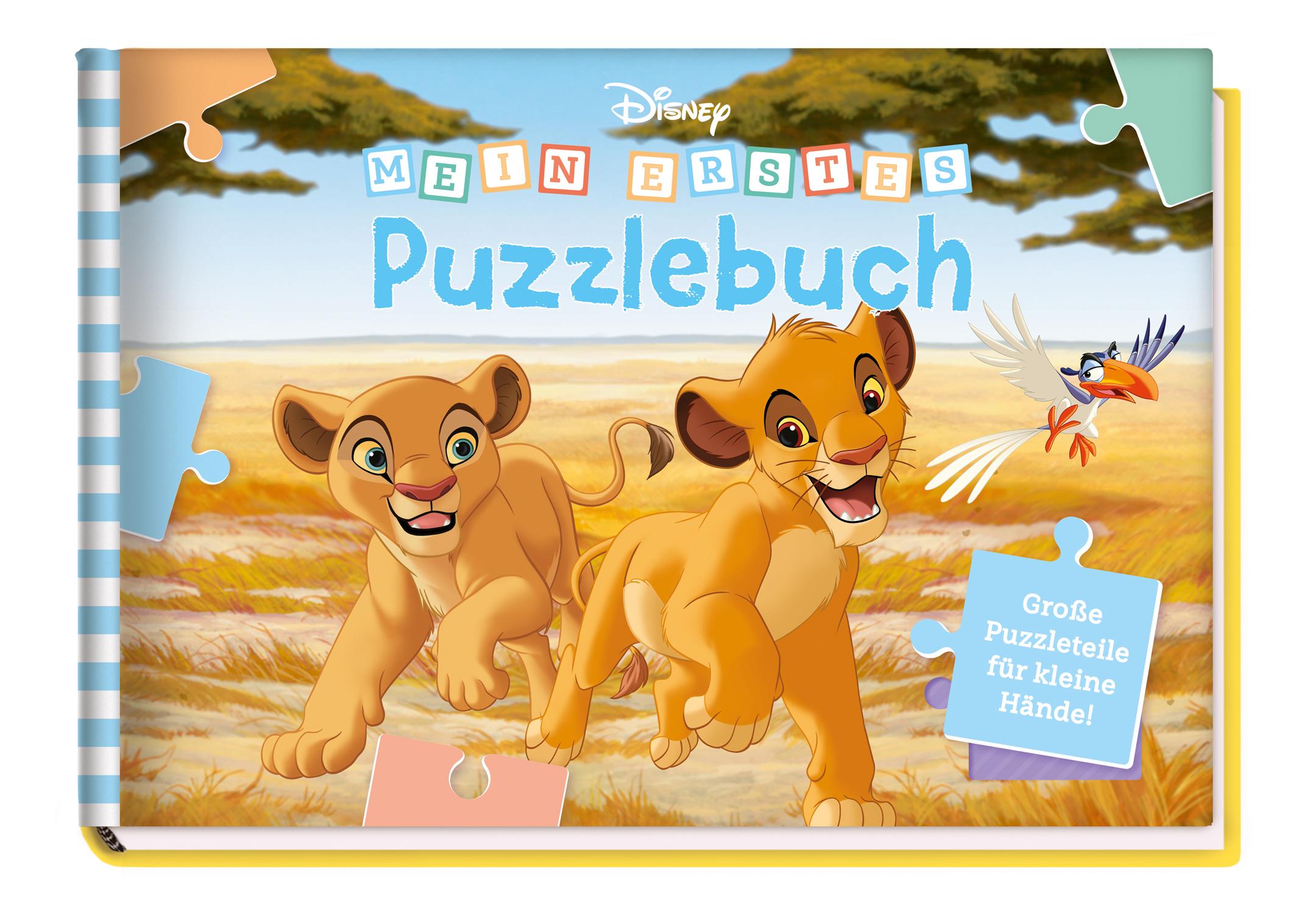 Disney: Mein erstes Puzzlebuch - Große Puzzleteile für kleine Hände!