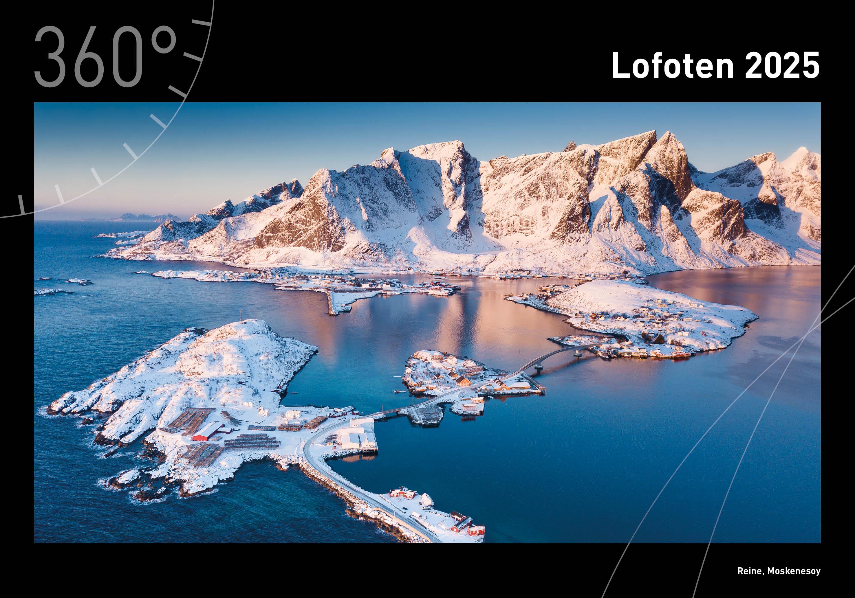 360° Lofoten Premiumkalender 2025