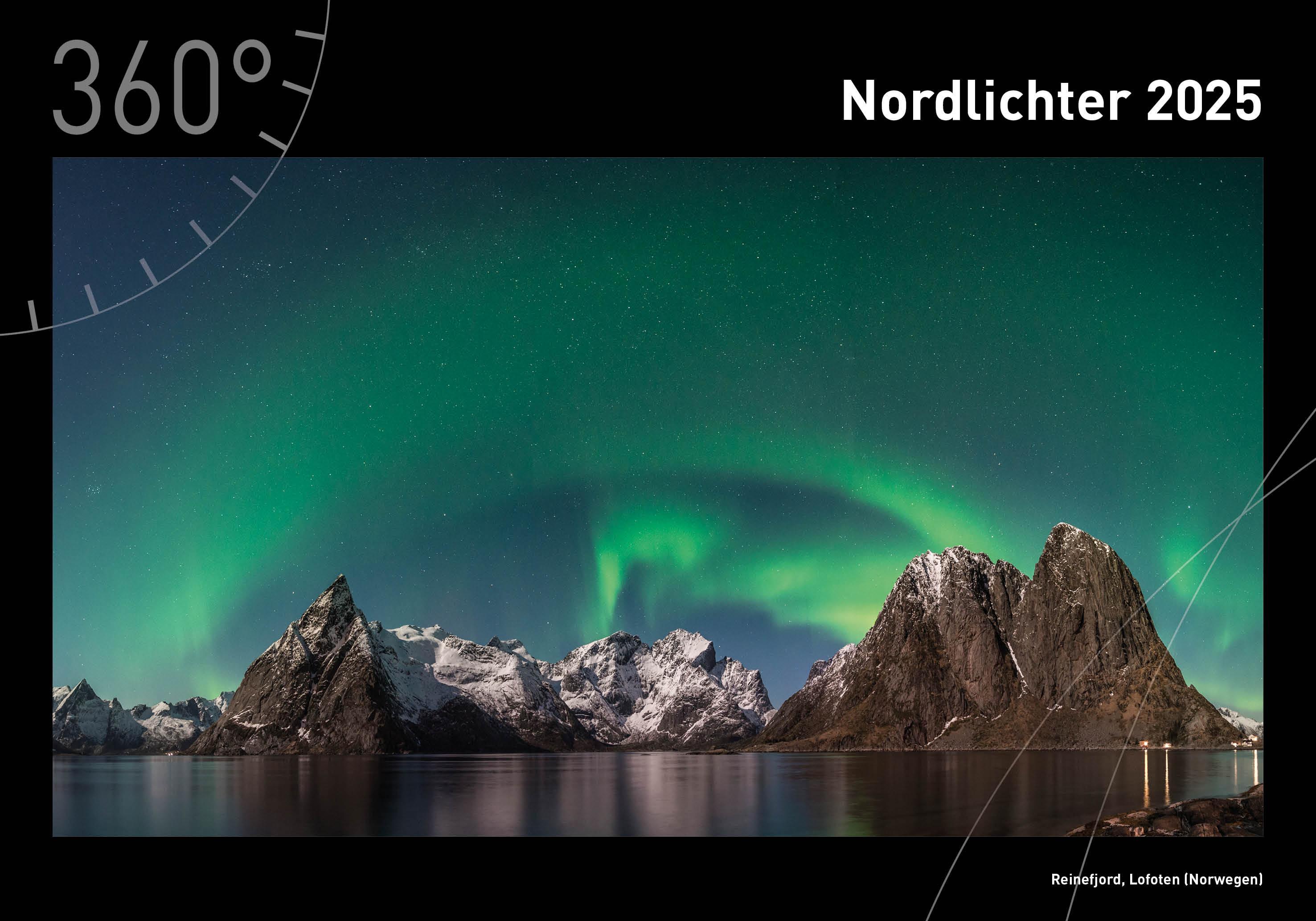 360° Nordlichter Premiumkalender 2025