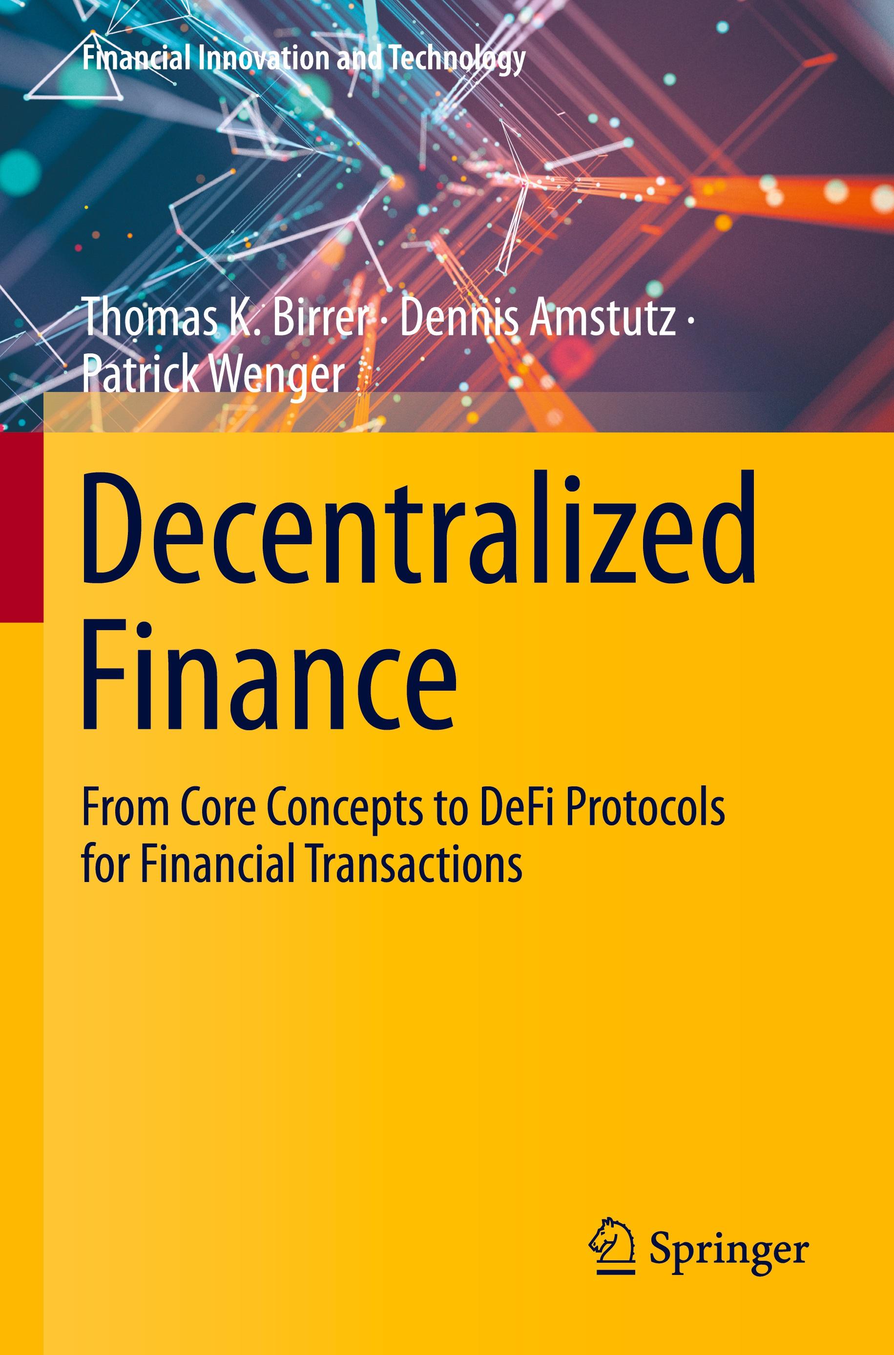 Decentralized Finance