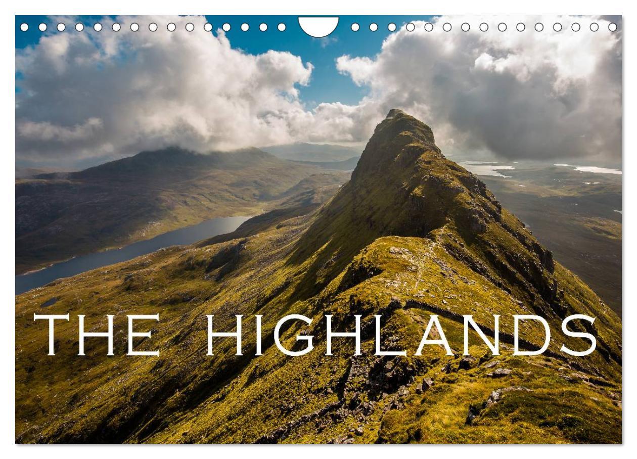 THE HIGHLANDS (Wall Calendar 2025 DIN A4 landscape), CALVENDO 12 Month Wall Calendar