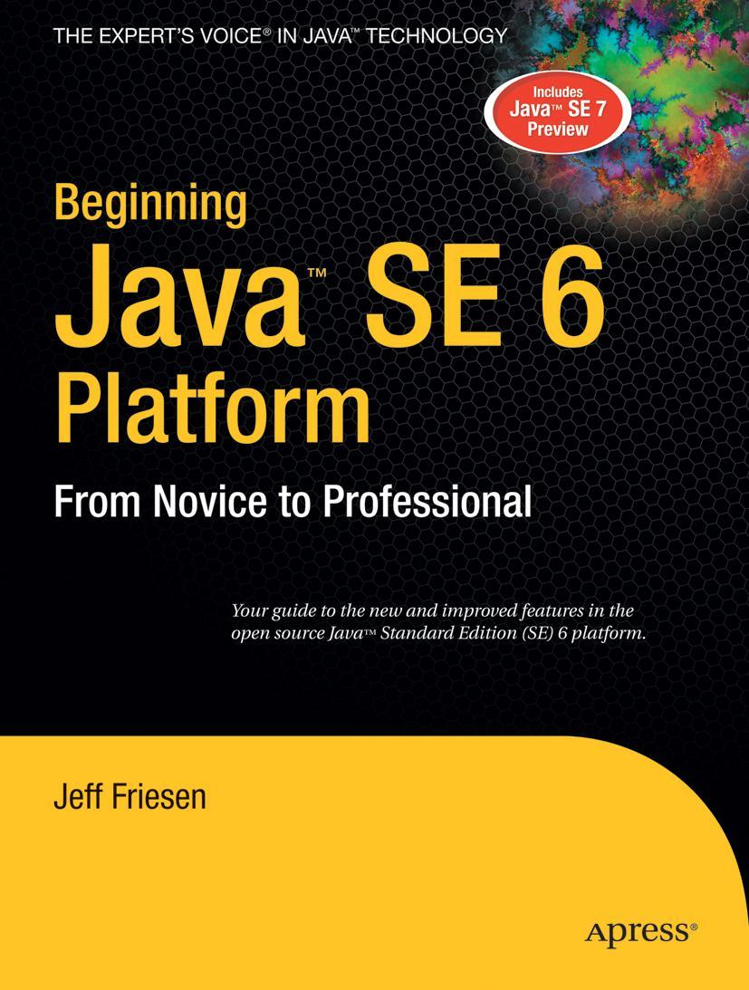 Beginning Java Se 6 Platform