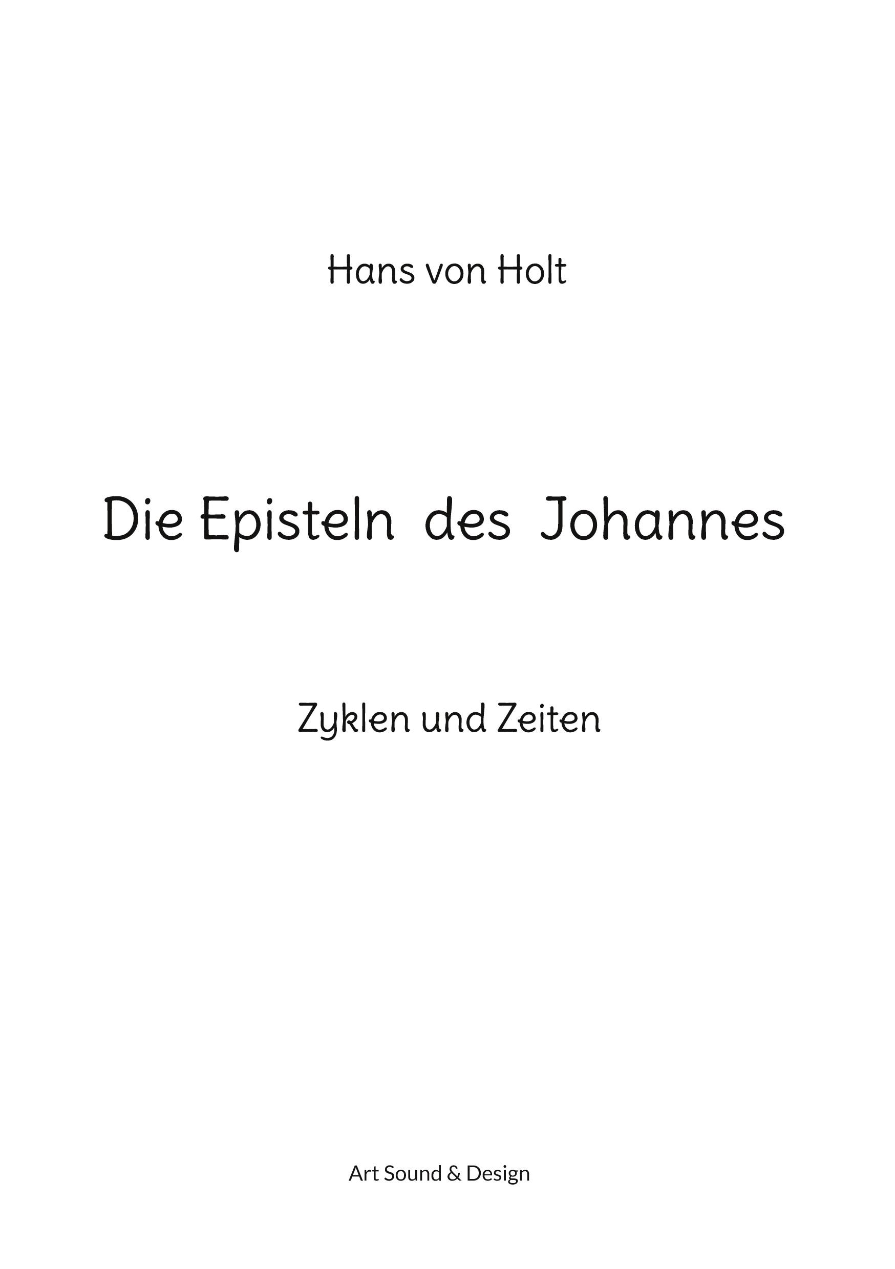 Die Episteln des Johannes