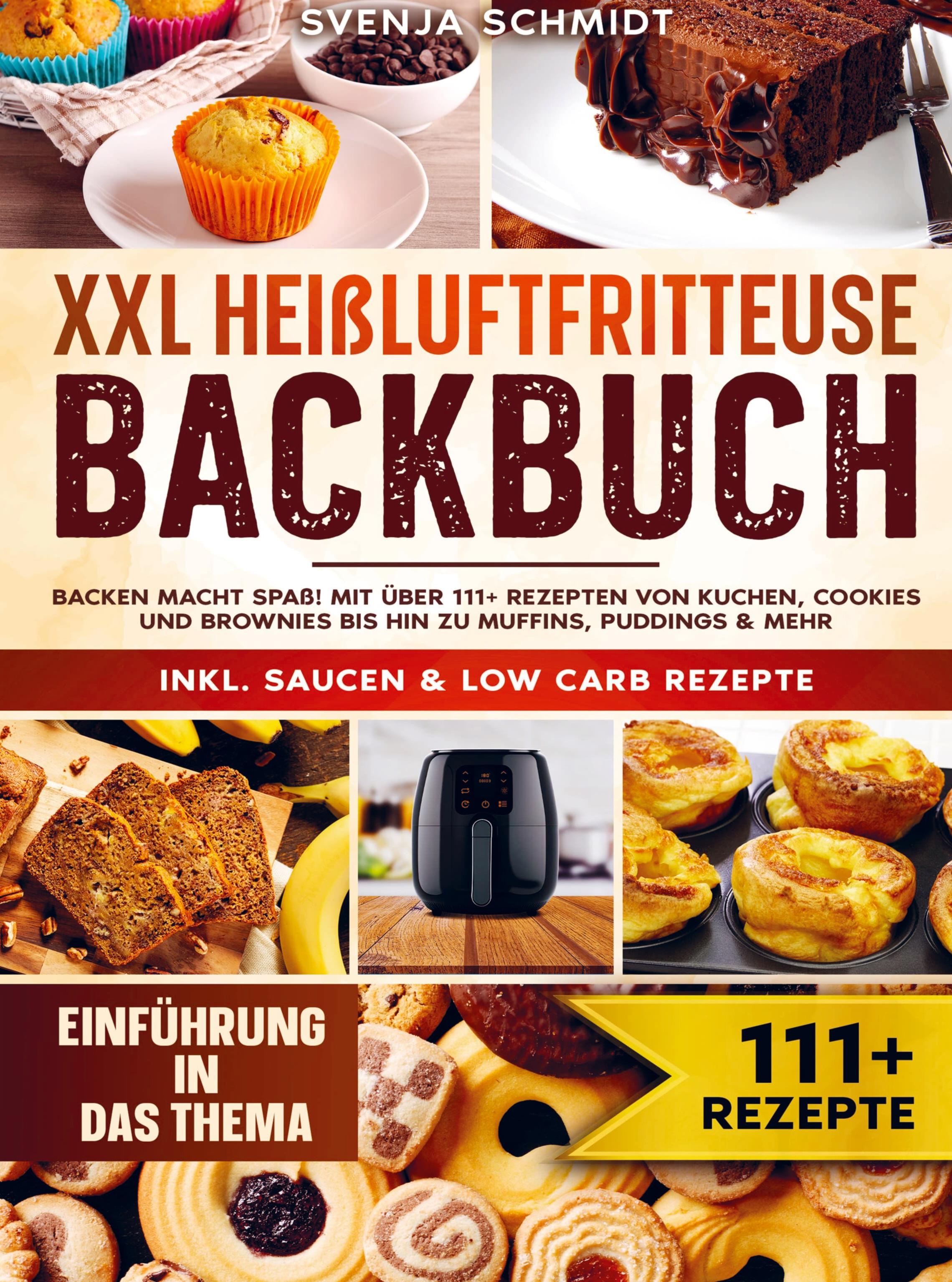 XXL Heißluftfritteuse Backbuch