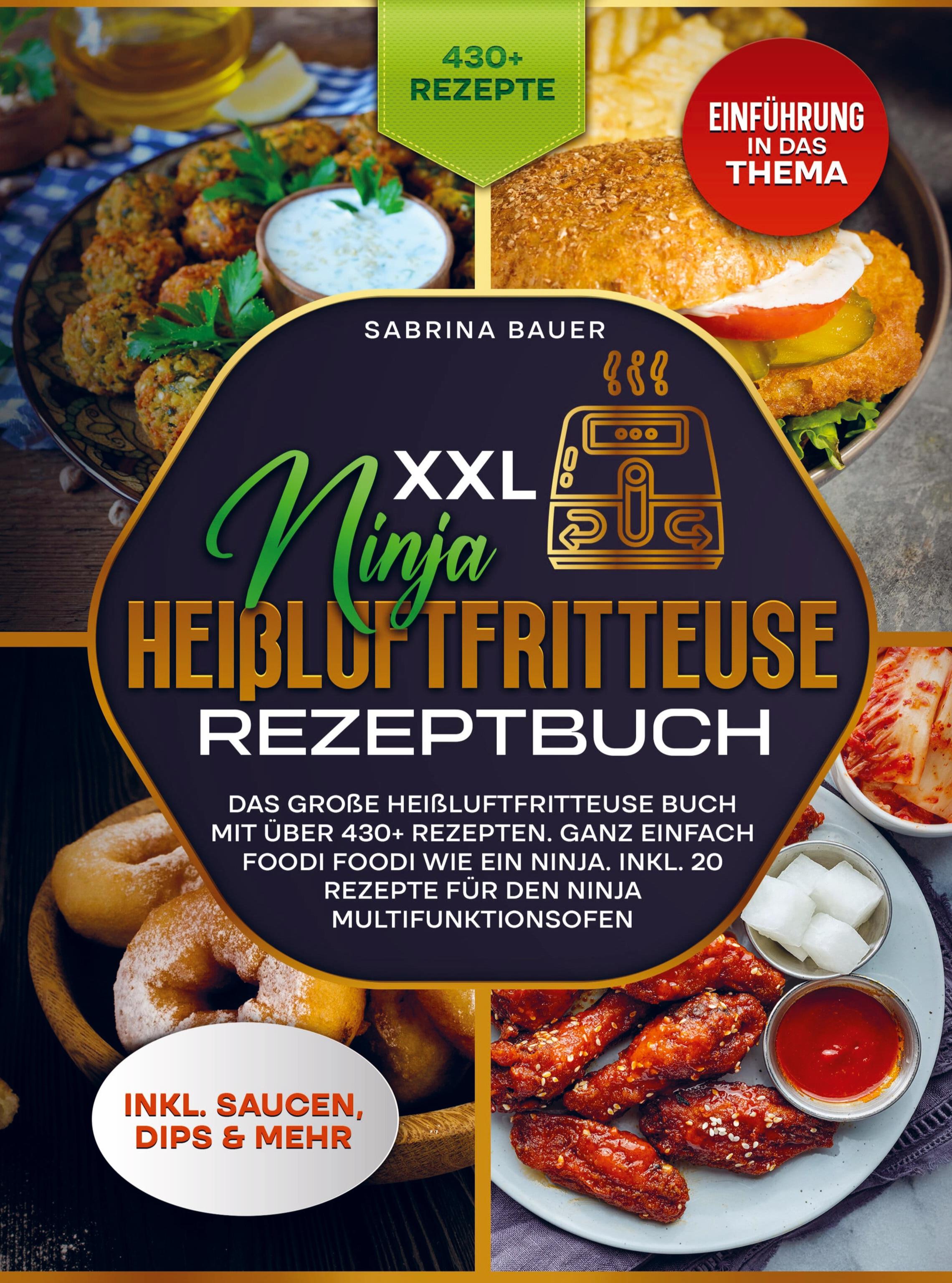 XXL Ninja Heißluftfritteuse Rezeptbuch