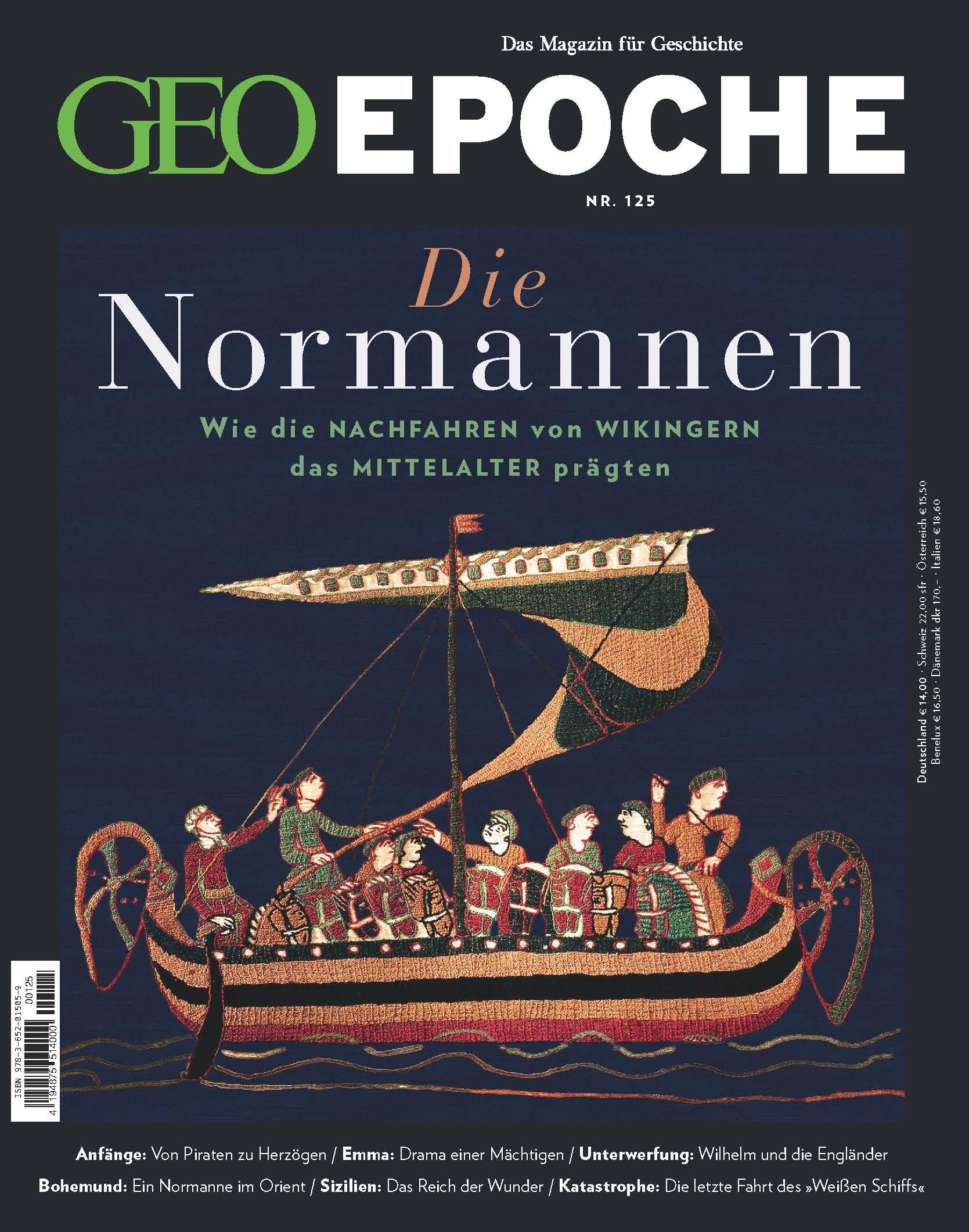 GEO Epoche 125/2024 - Die Normannen