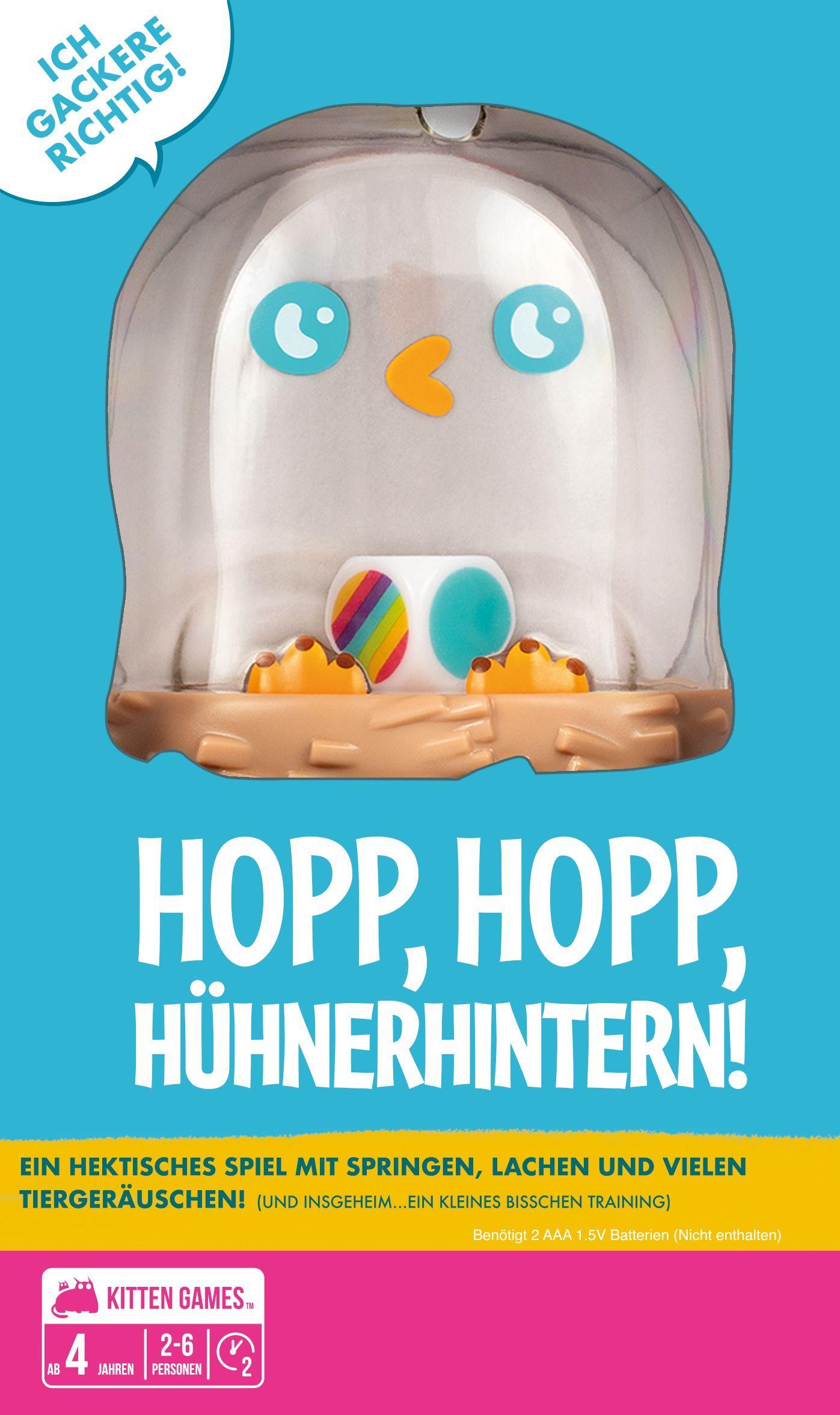 Hopp, hopp, Hühnerhintern