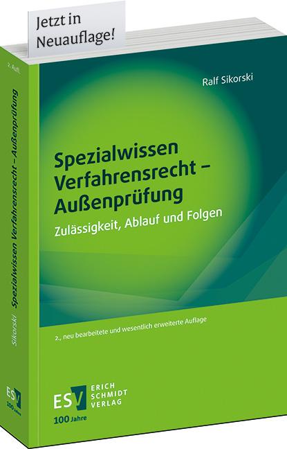 Spezialwissen Verfahrensrecht - Außenprüfung