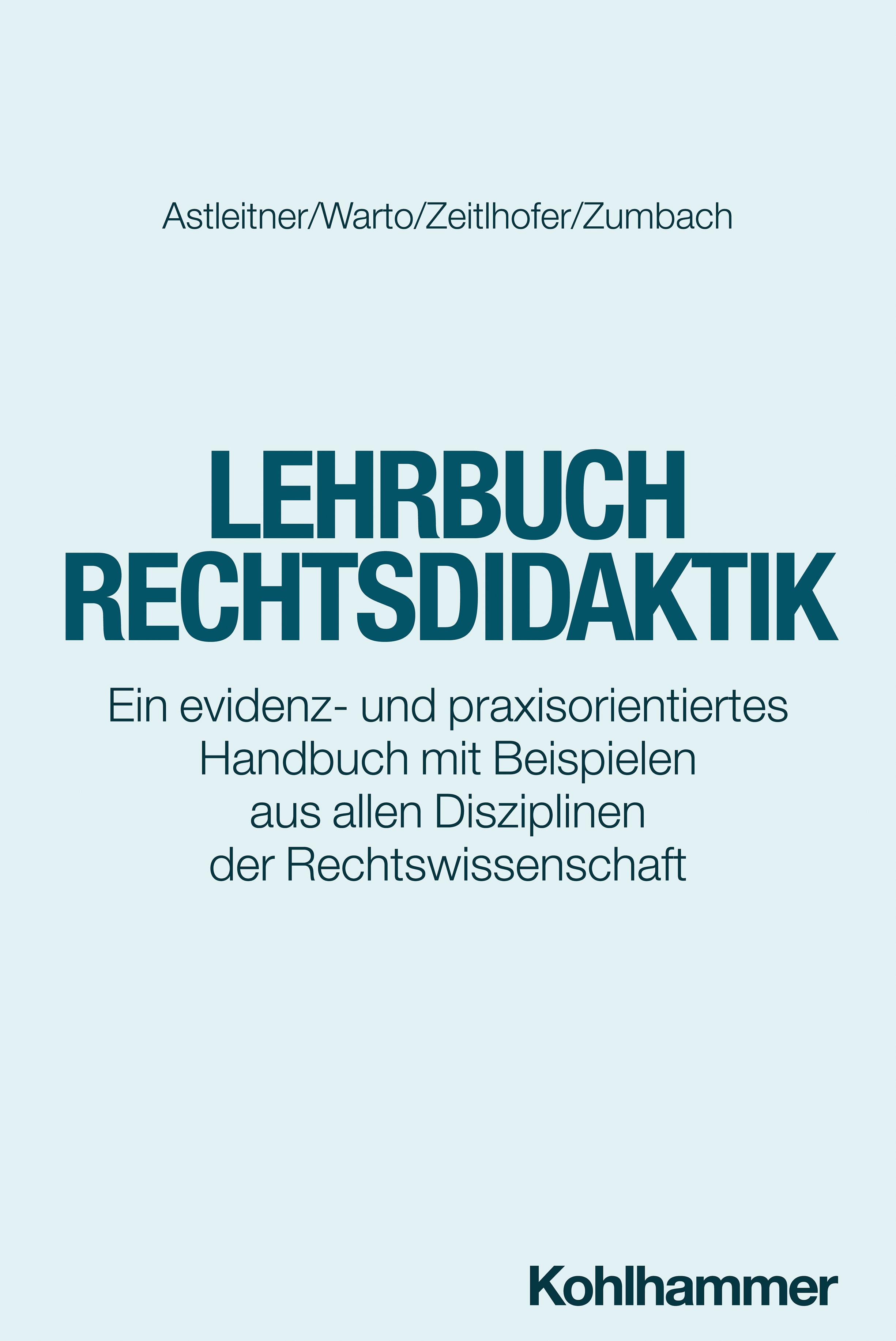 Lehrbuch Rechtsdidaktik