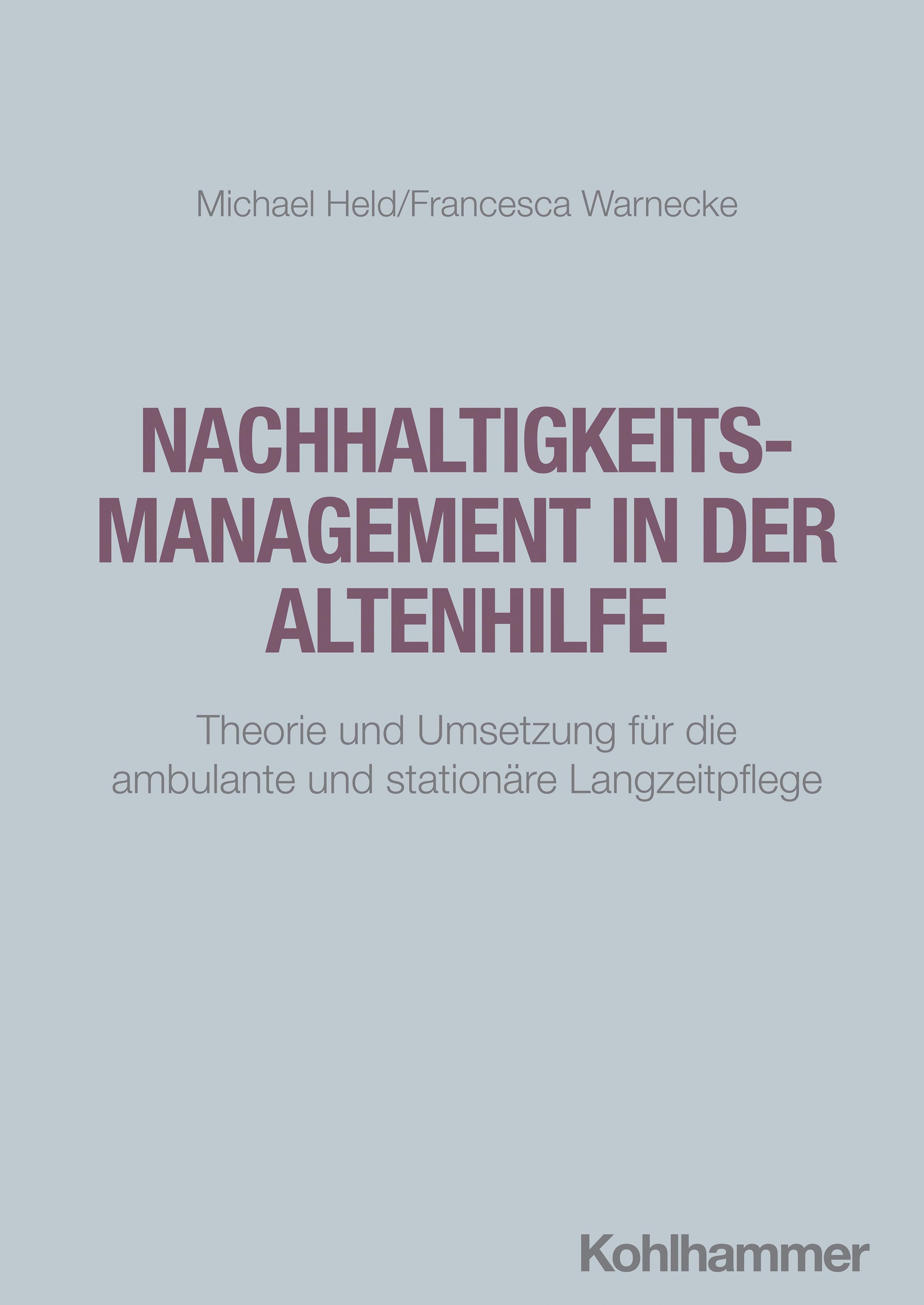 Nachhaltigkeitsmanagement in der Altenhilfe