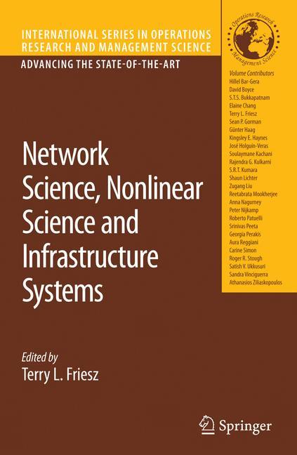 Network Science, Nonlinear Science and Infrastructure Systems