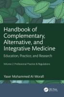 Handbook of Complementary, Alternative, and Integrative Medicine