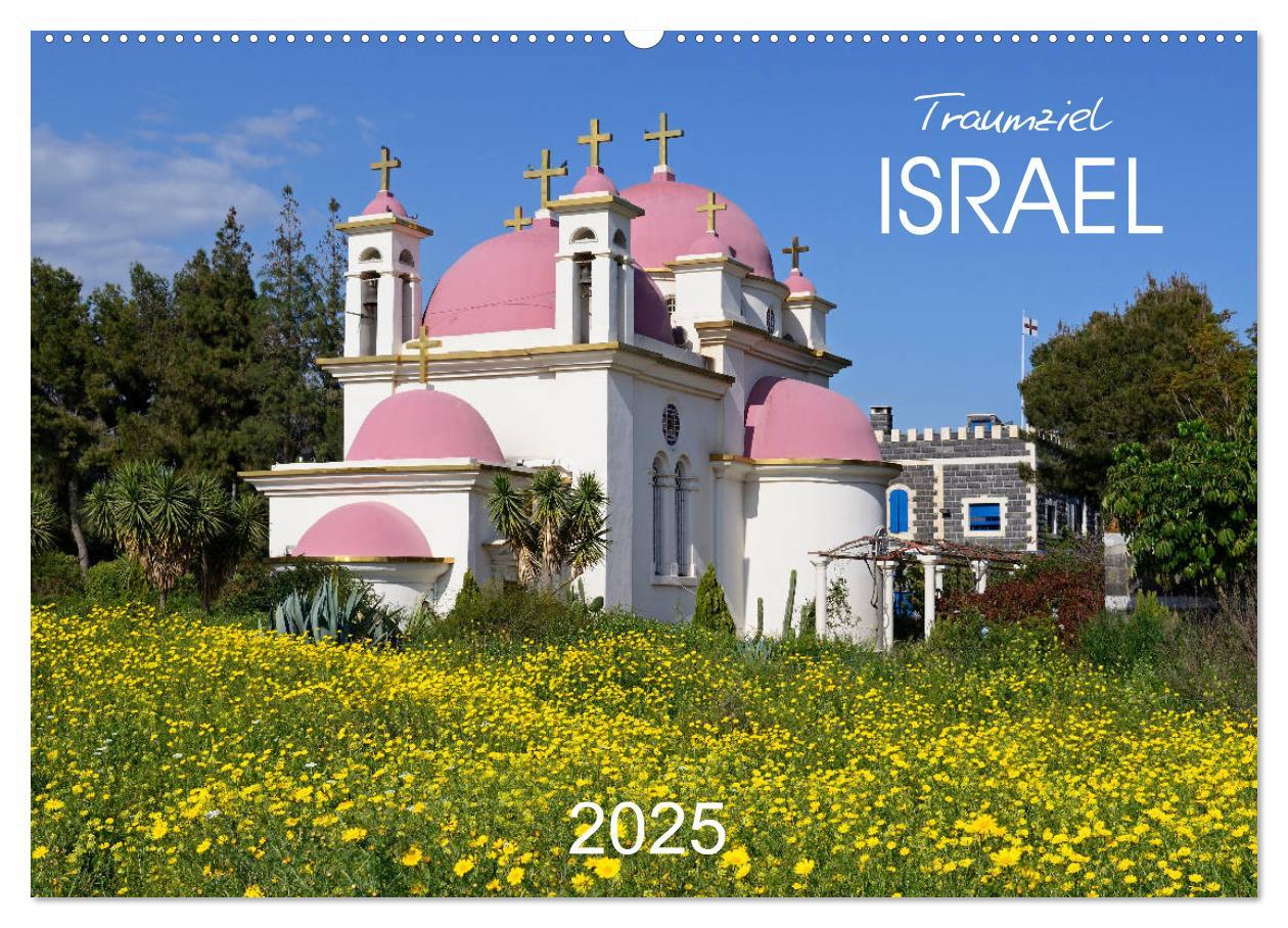 Traumziel Israel (Wandkalender 2025 DIN A2 quer), CALVENDO Monatskalender