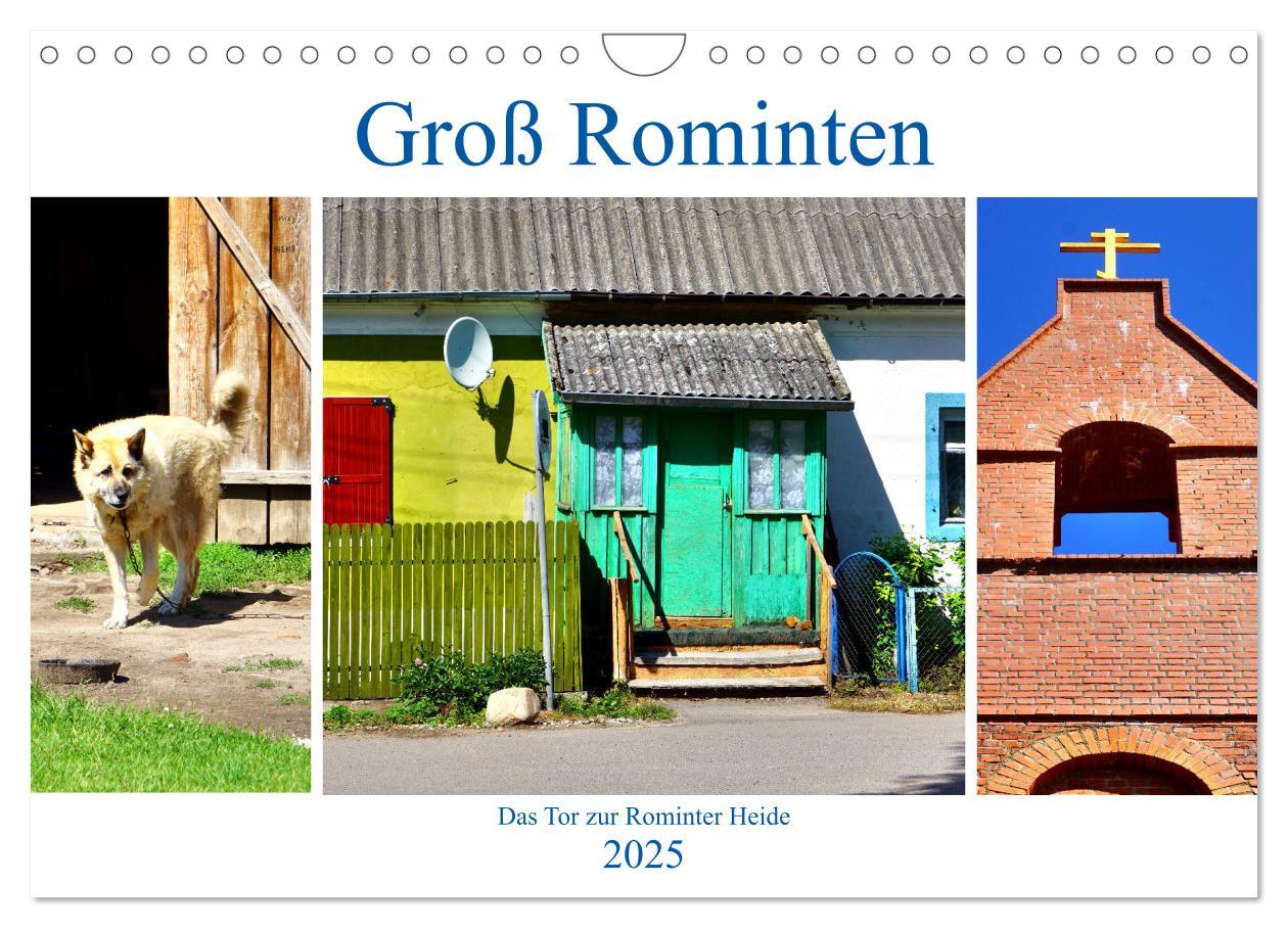 Groß Rominten - Das Tor zur Rominter Heide (Wandkalender 2025 DIN A4 quer), CALVENDO Monatskalender