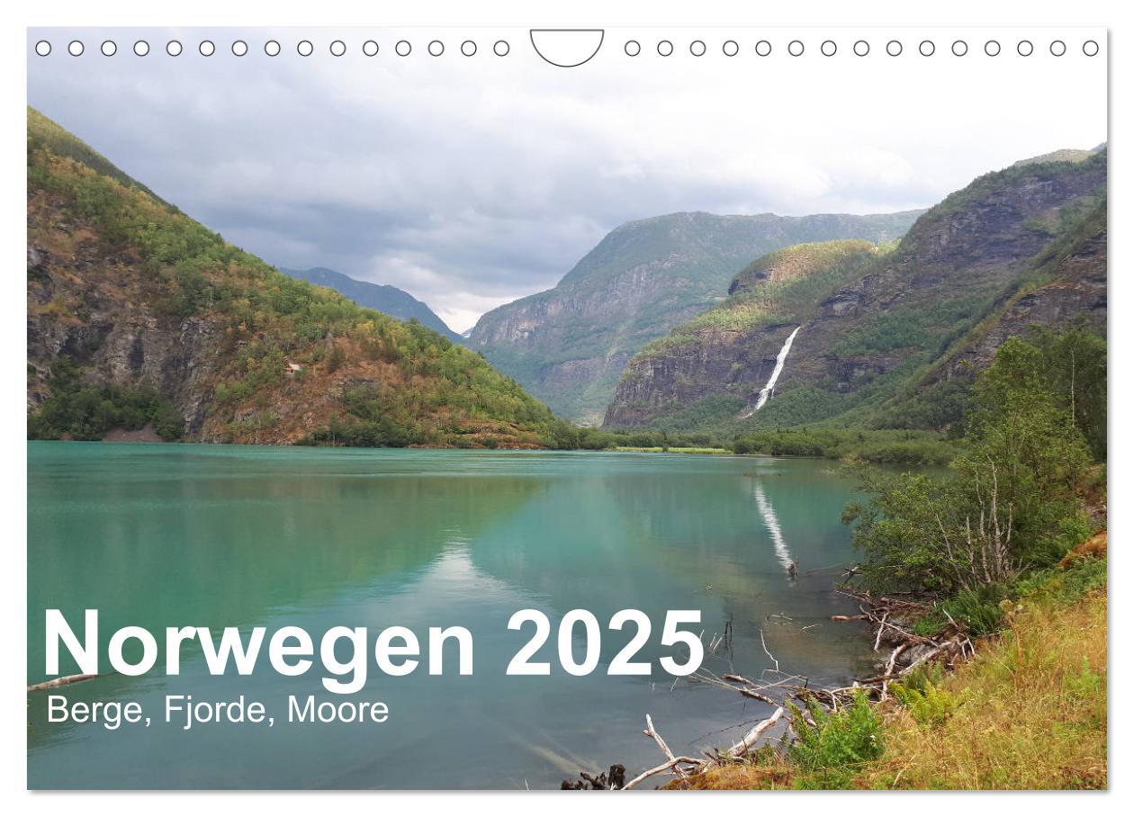 Norwegen 2025 - Berge, Fjorde, Moore (Wandkalender 2025 DIN A4 quer), CALVENDO Monatskalender