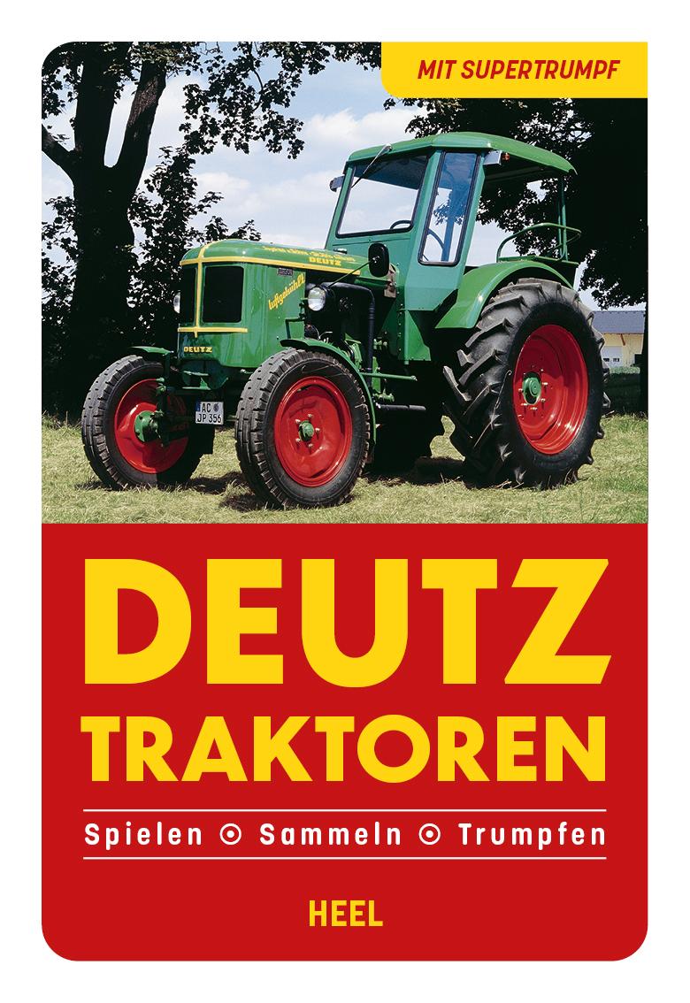 Quartett Deutz Traktoren. Kartenspiel für Traktor-Fans