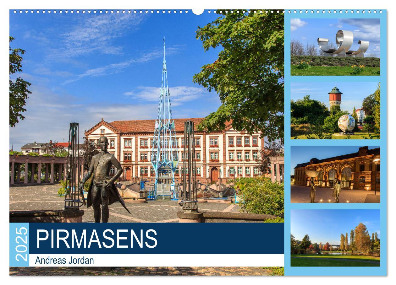 Pirmasens (Wandkalender 2025 DIN A2 quer), CALVENDO Monatskalender