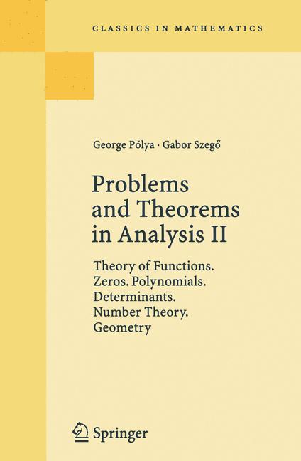 Problems and Theorems in Analysis II