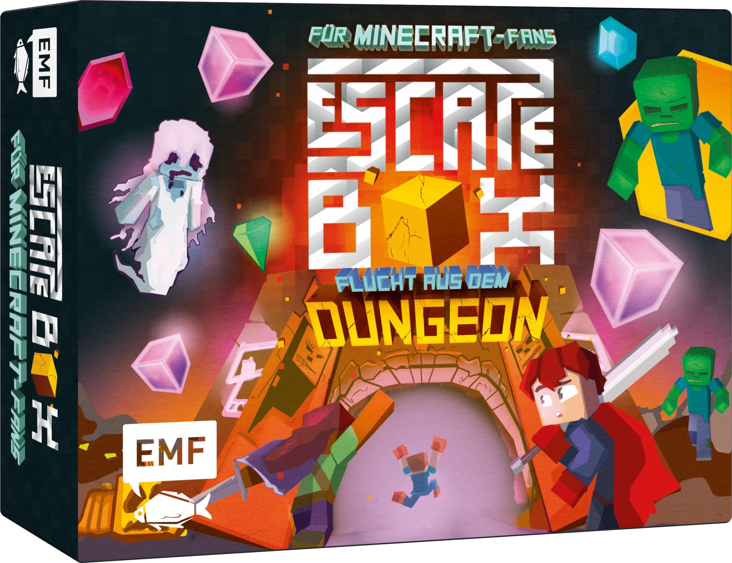 Die Escape-Box für Minecraft-Fans: Flucht aus dem Dungeon