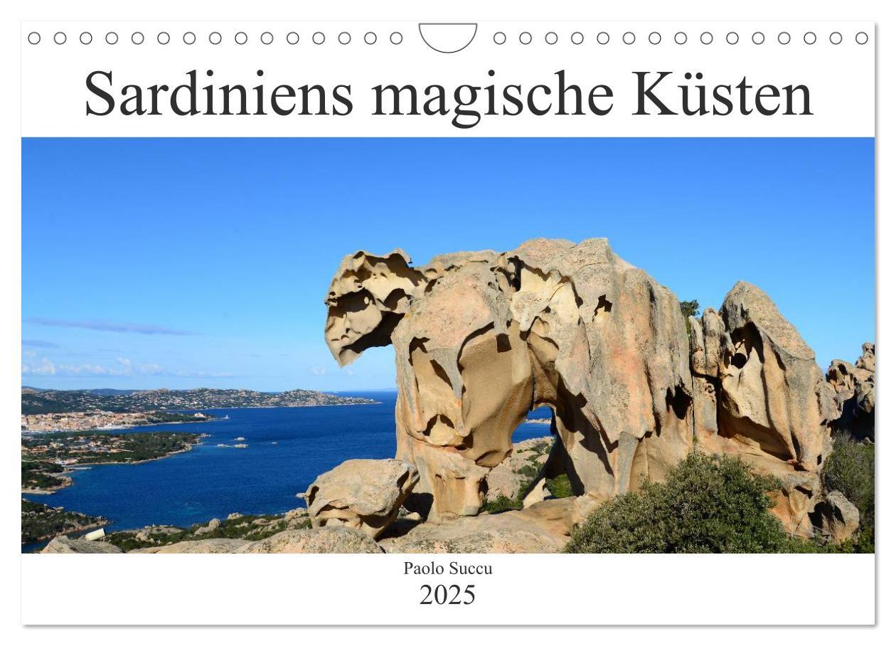 Sardiniens magische Küsten (Wandkalender 2025 DIN A4 quer), CALVENDO Monatskalender