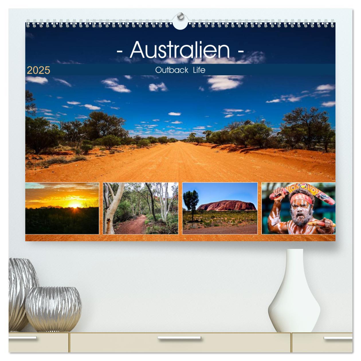 Outback Life - Australien (hochwertiger Premium Wandkalender 2025 DIN A2 quer), Kunstdruck in Hochglanz