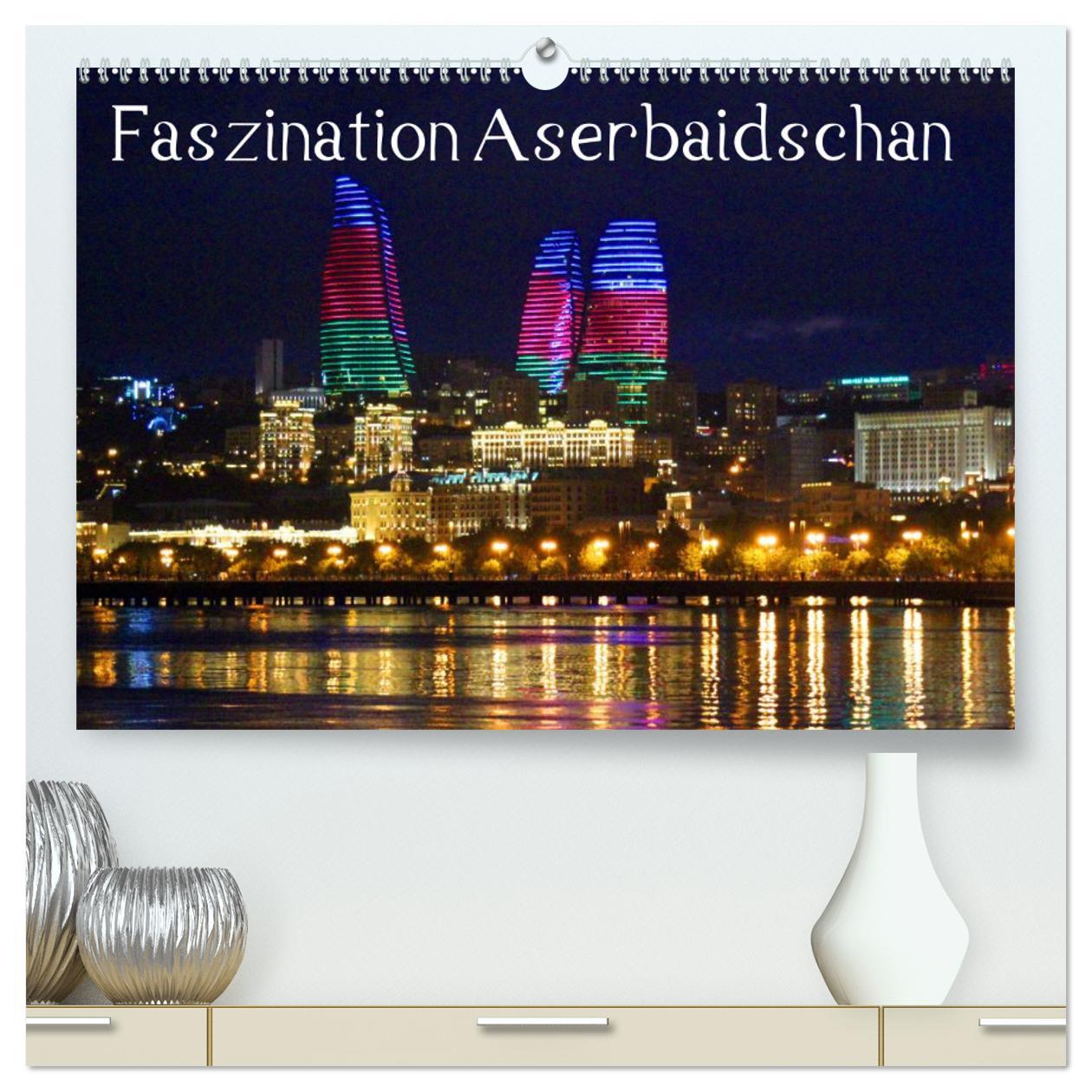 Faszination Aserbaidschan (hochwertiger Premium Wandkalender 2025 DIN A2 quer), Kunstdruck in Hochglanz