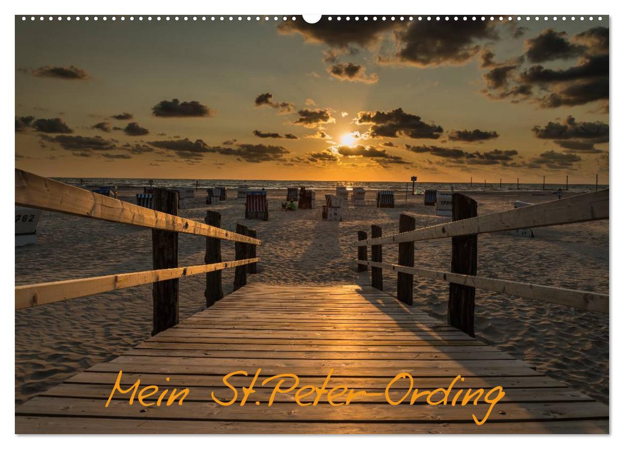 Mein St.Peter-Ording (Wandkalender 2025 DIN A2 quer), CALVENDO Monatskalender