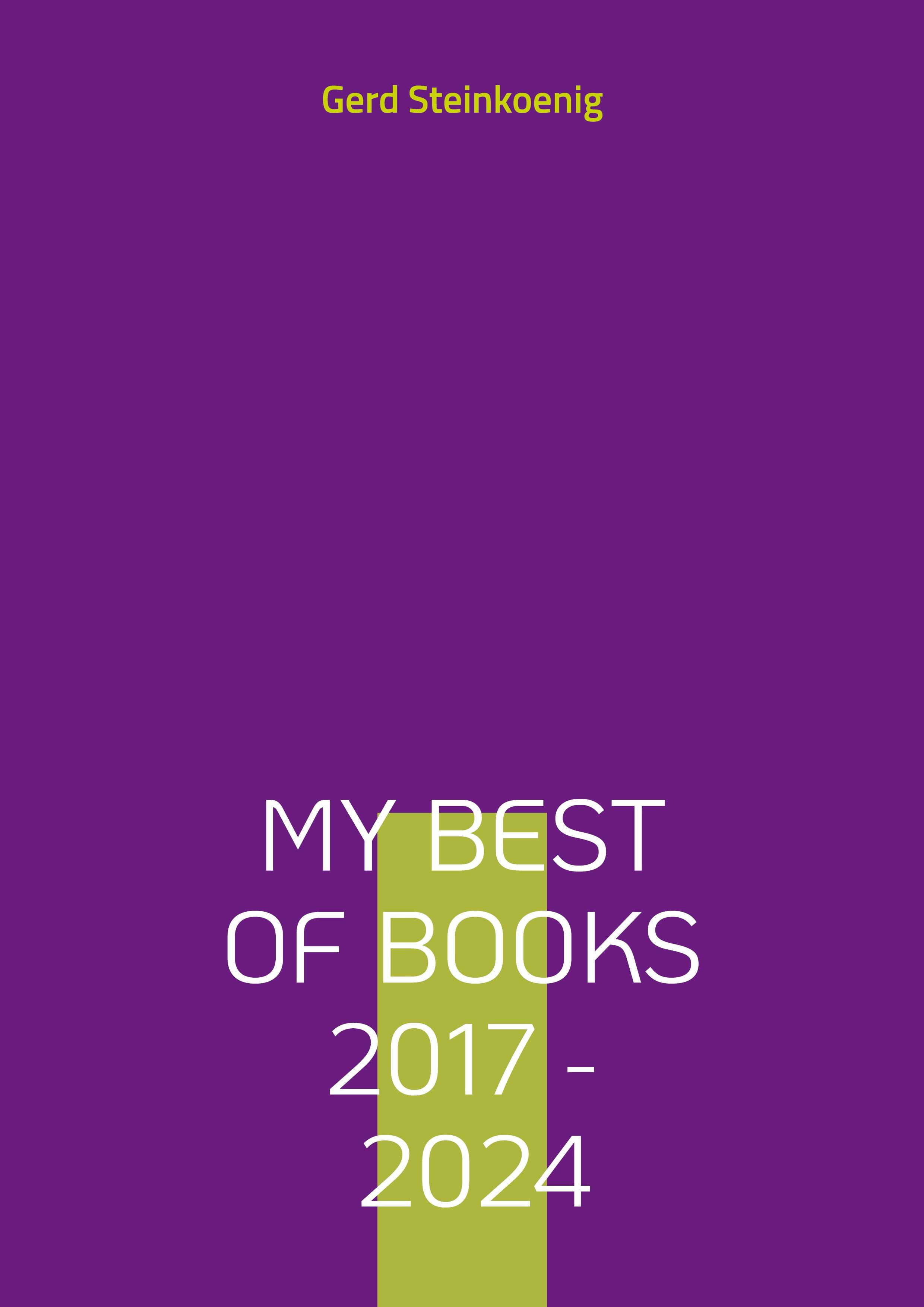 My Best Of Books 2017 - 2024