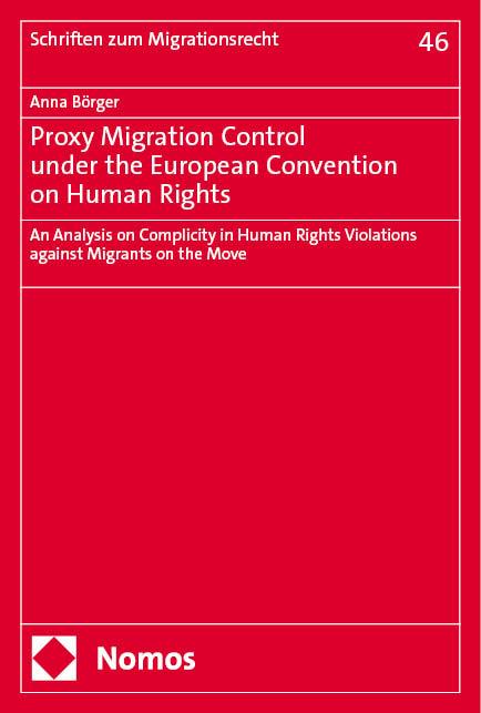 Proxy Migration Control under the European Convention on Human Rights