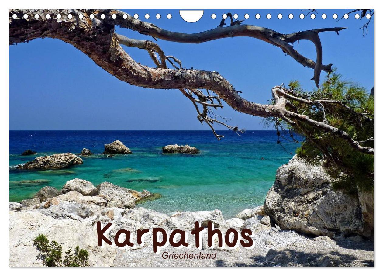 Karpathos / Griechenland (Wandkalender 2025 DIN A4 quer), CALVENDO Monatskalender