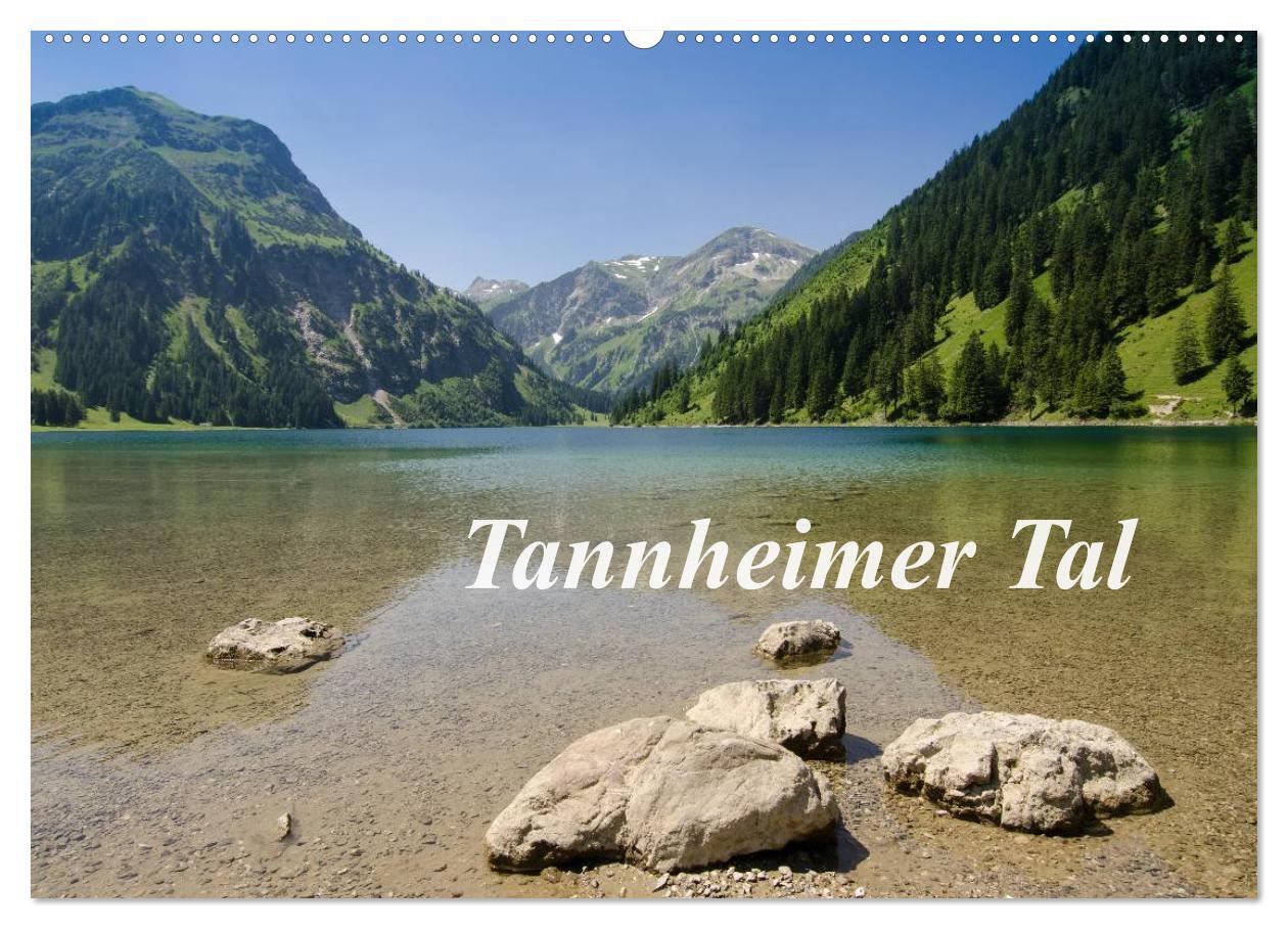 Tannheimer Tal (Wandkalender 2025 DIN A2 quer), CALVENDO Monatskalender