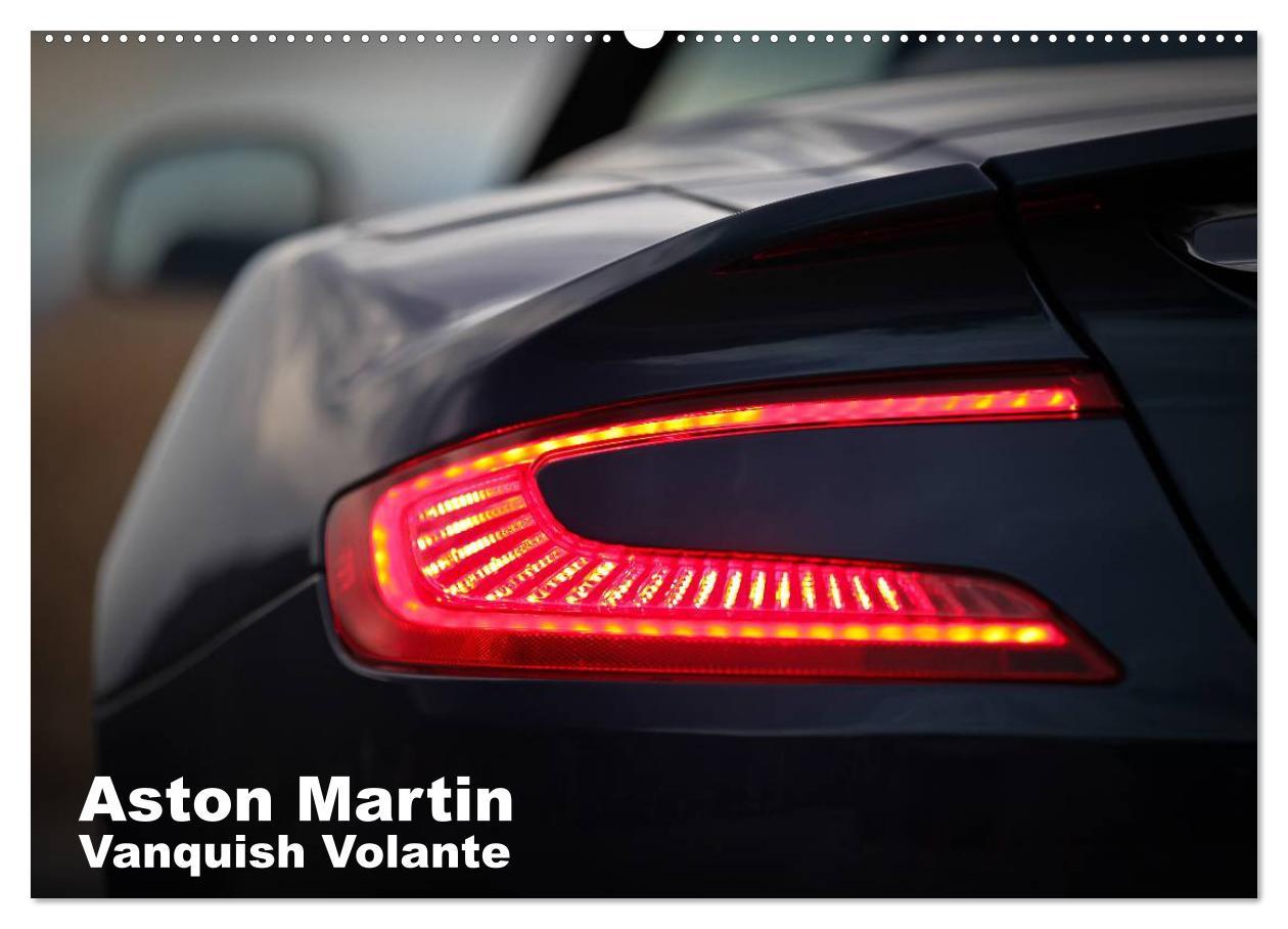 Aston Martin Vanquish Volante (Wandkalender 2025 DIN A2 quer), CALVENDO Monatskalender