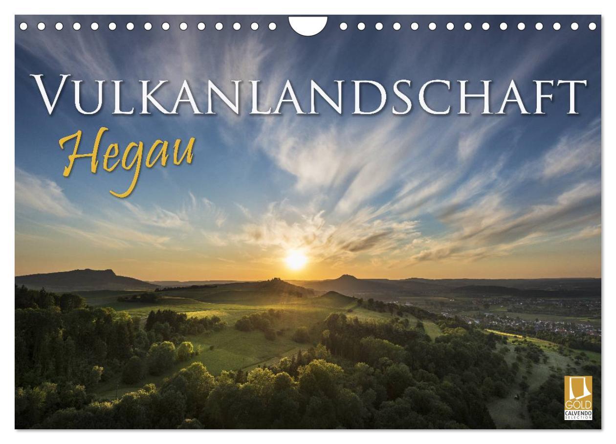 Vulkanlandschaft Hegau 2025 (Wandkalender 2025 DIN A4 quer), CALVENDO Monatskalender