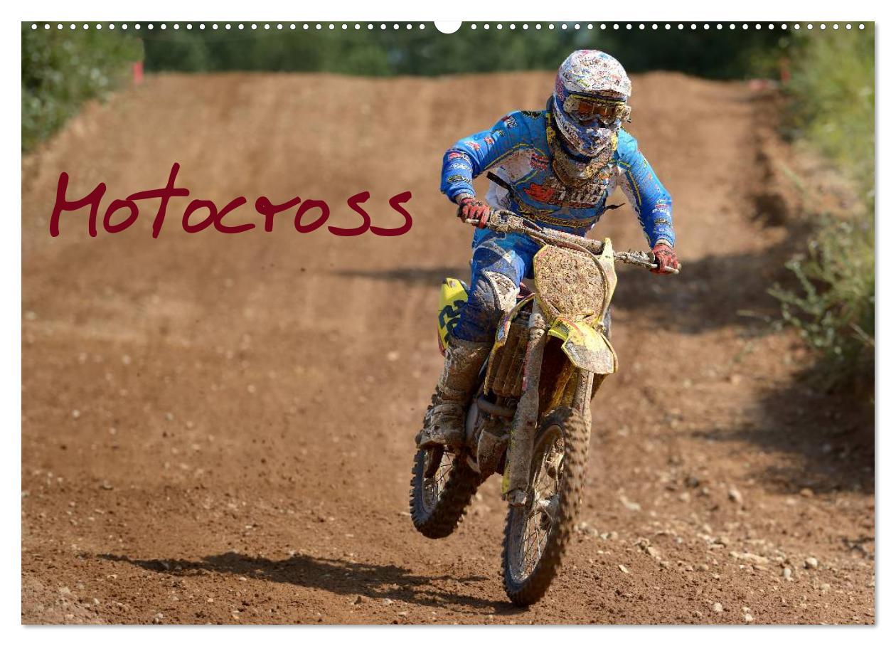 Motocross - Terminplaner (Wandkalender 2025 DIN A2 quer), CALVENDO Monatskalender