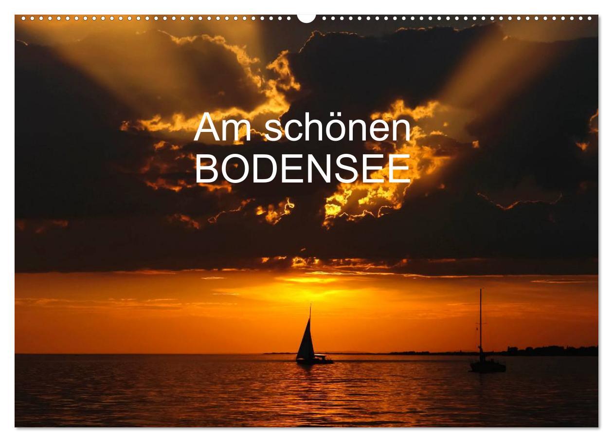 Am schönen Bodensee (Wandkalender 2025 DIN A2 quer), CALVENDO Monatskalender