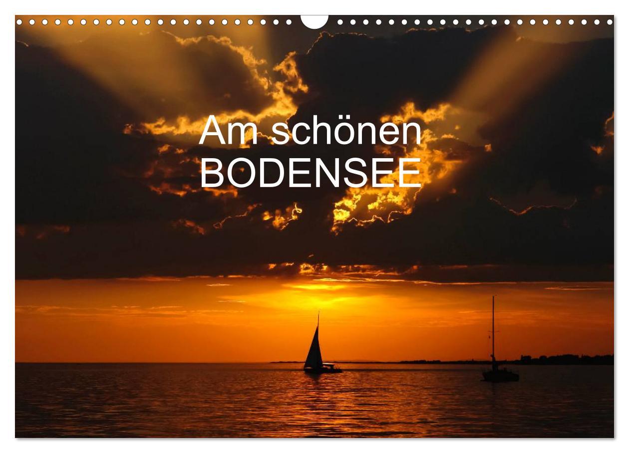 Am schönen Bodensee (Wandkalender 2025 DIN A3 quer), CALVENDO Monatskalender