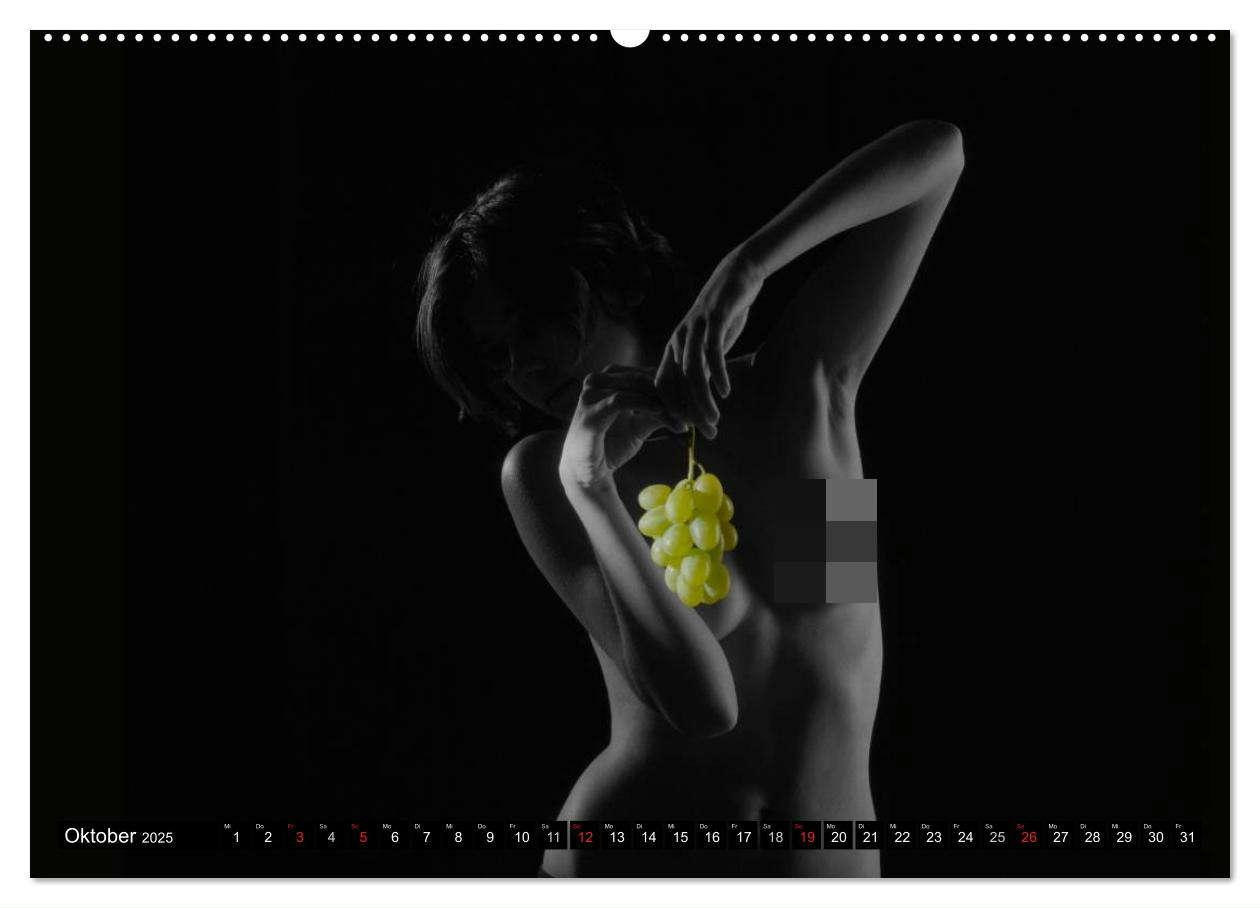 Fruit Nudes 2025 (hochwertiger Premium Wandkalender 2025 DIN A2 quer), Kunstdruck in Hochglanz