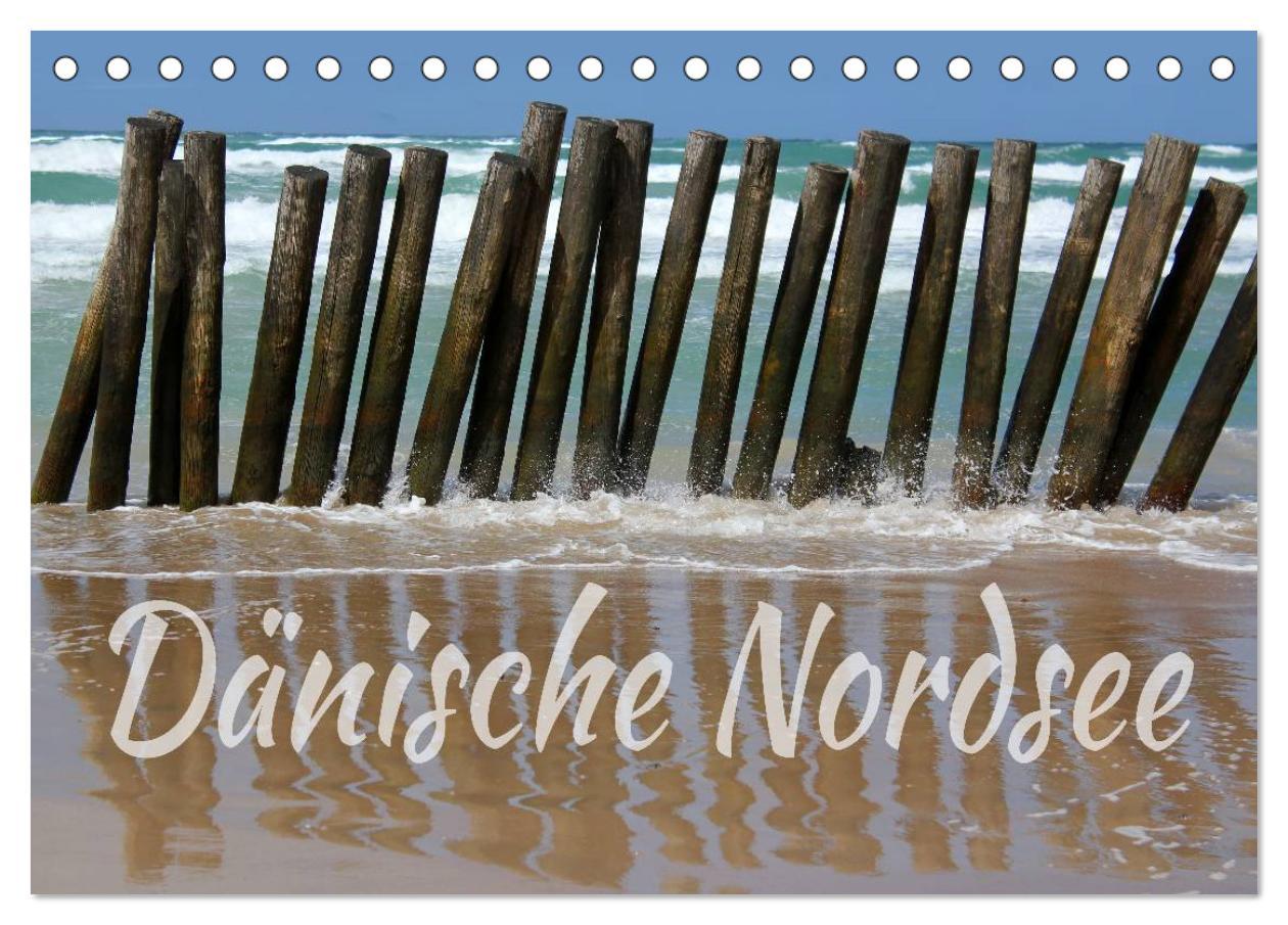 Dänische Nordsee (Tischkalender 2025 DIN A5 quer), CALVENDO Monatskalender