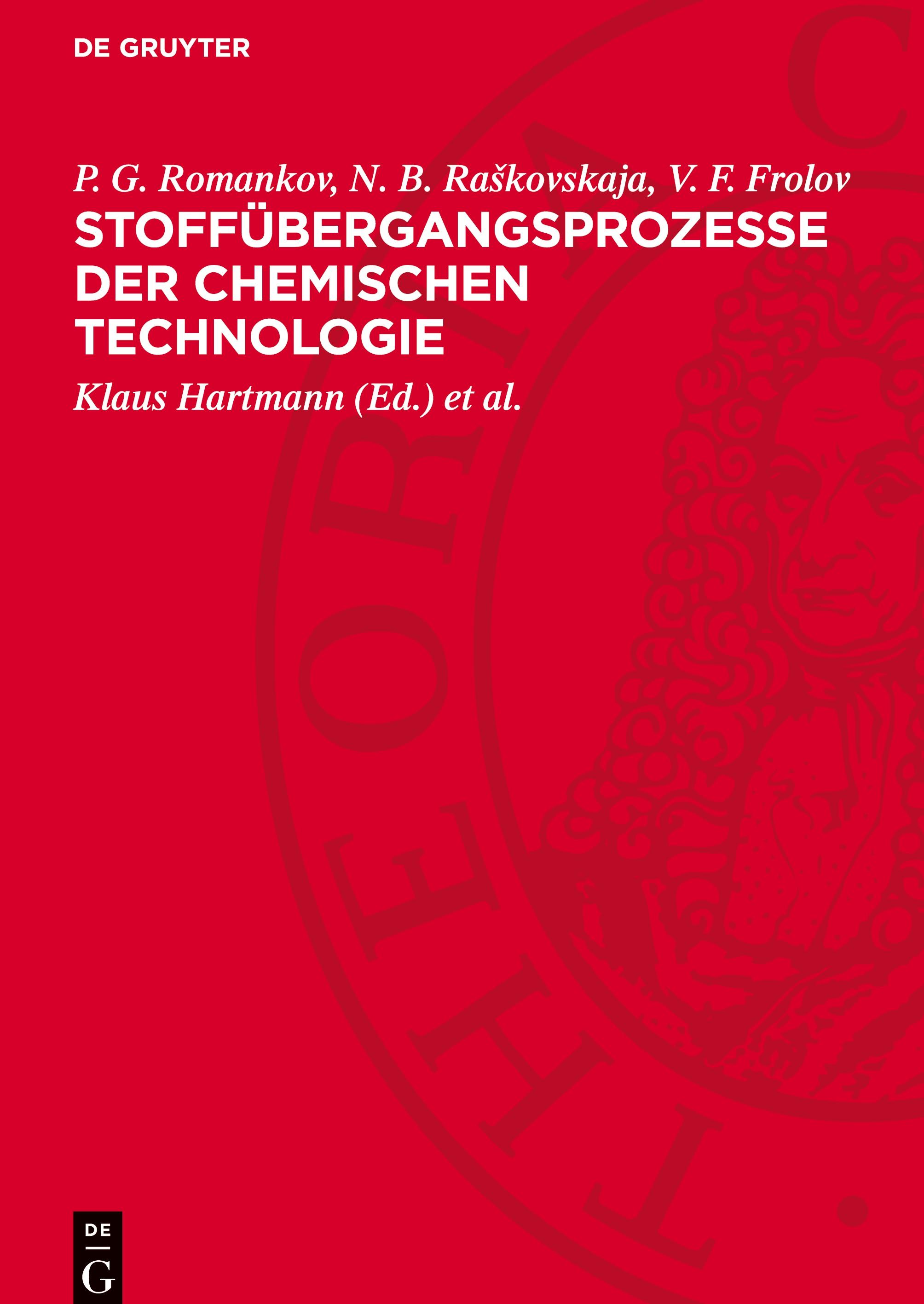 Stoffübergangsprozesse der chemischen Technologie